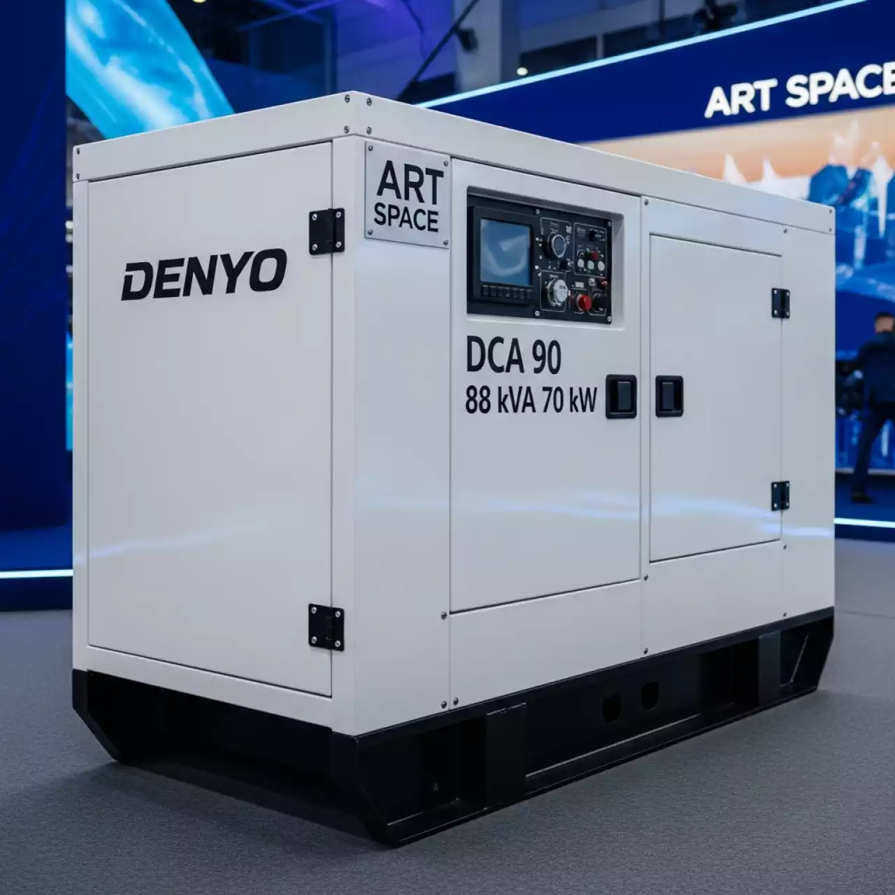Аренда Генератор дизельный Denyo DCA 90 88 кВА 70 кВт в Ледовом дворце «Айсберг» — ART SPACE