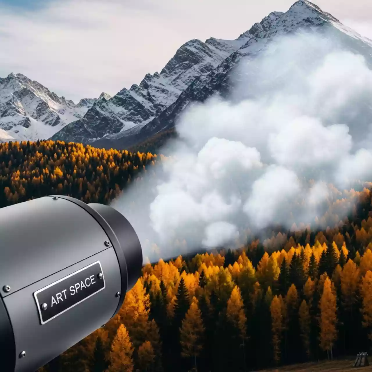 Аренда Генератора облаков Global Effects на курорте «Газпром» (Альпика) — ART SPACE