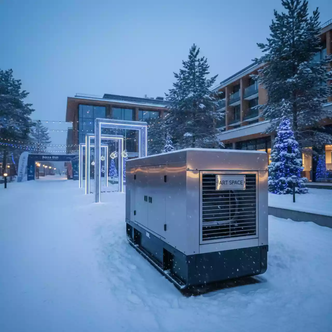 Аренда Генераторы с автозапуском в Novotel Resort — ART SPACE