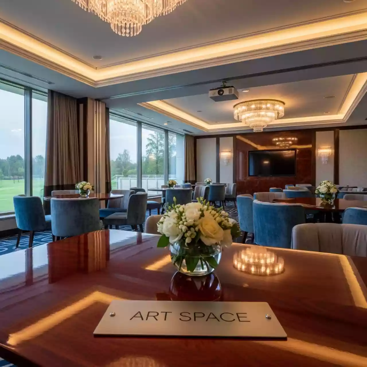 Аренда Гольф клуб Московский малый зал на курорте «Газпром» (Альпика) — ART SPACE