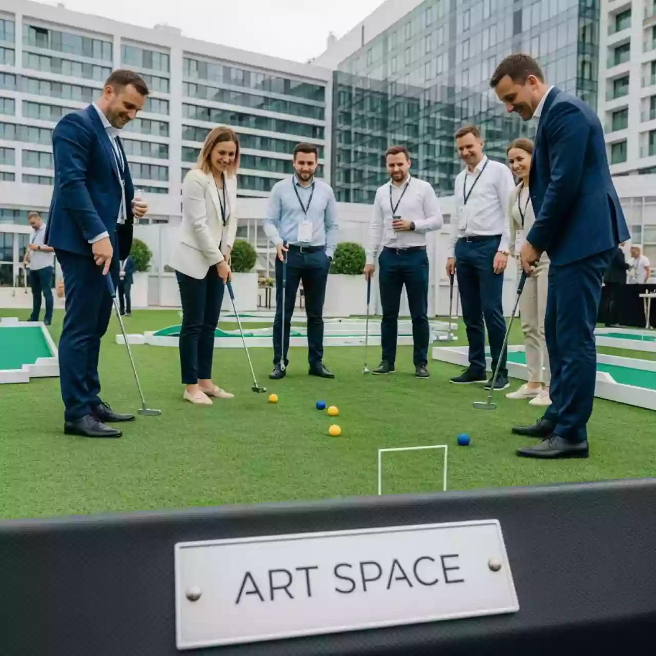 Аренда Гольф мини и крокет в Radisson Blu Resort & Congress Centre — ART SPACE