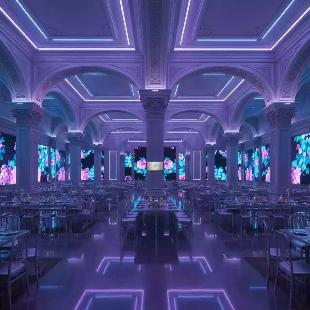 Аренда Гостиная петровская Олимп холл в банкетном зале «Дельфин» — ART SPACE