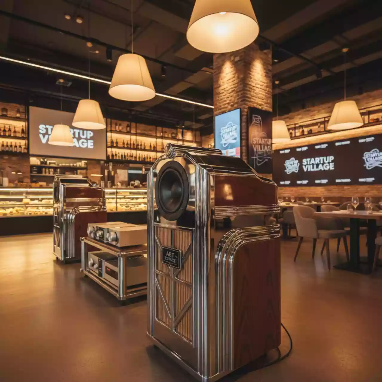 Аренда Гравитон в ресторане «Сыроварня» — ART SPACE