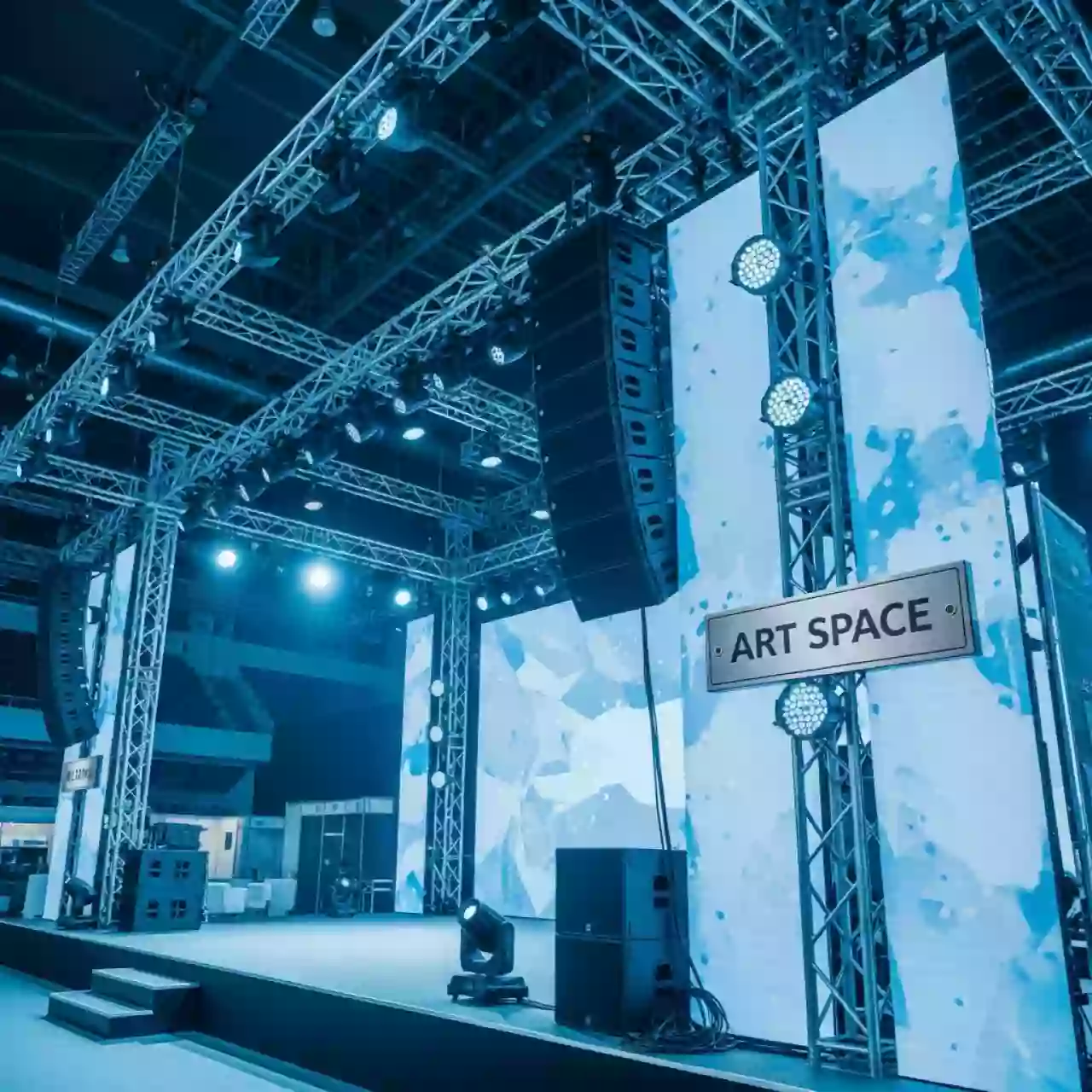 Аренда и установка звука и света в ледовой арене «Шайба» — ART SPACE