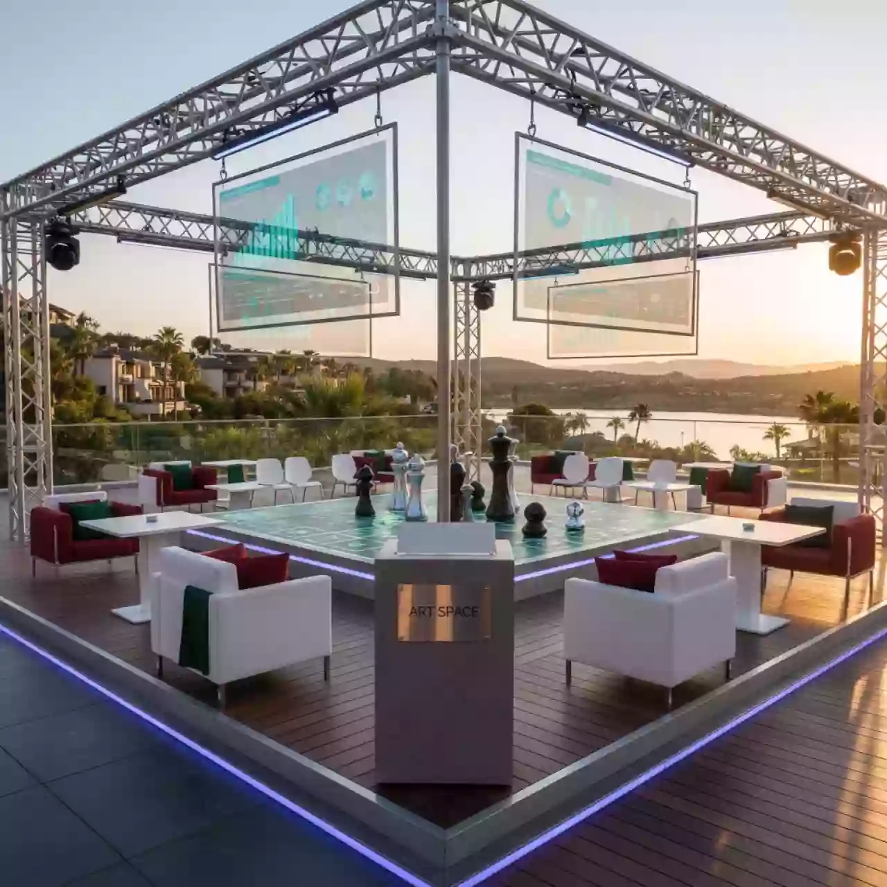 Аренда Игра бизнес для Сибирского дивизиона X5 Retail Group в Karat Resort — ART SPACE