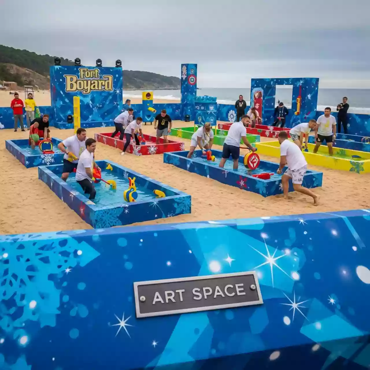Аренда Игра Форт Боярд новогоднее приключение на пляже «Ривьера» — ART SPACE