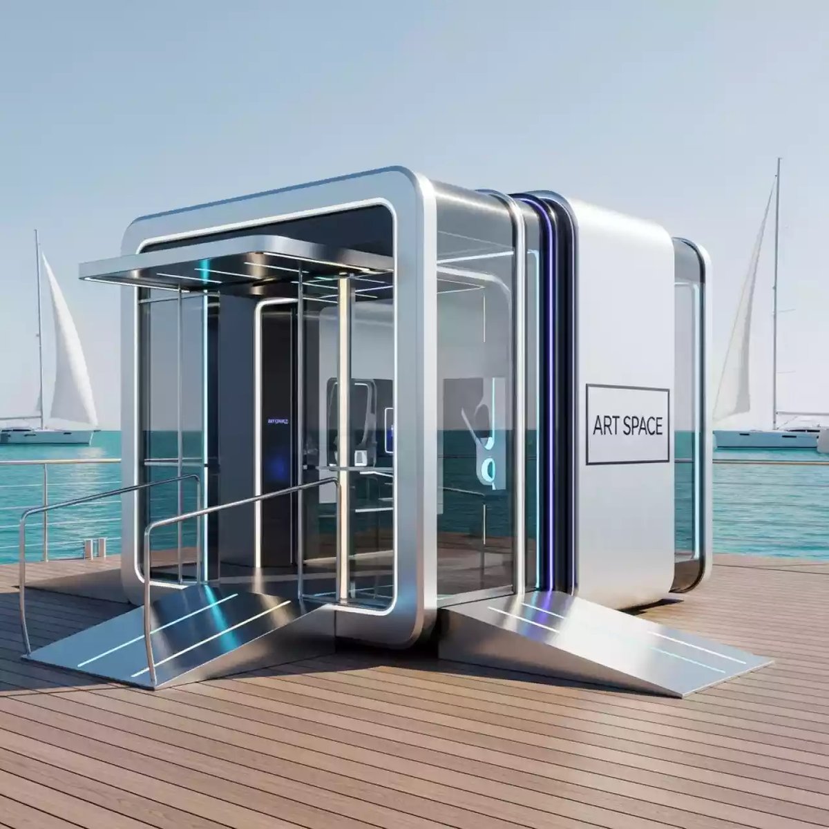 Аренда Инклюзивный куб на парусной регате (Сочи) — ART SPACE