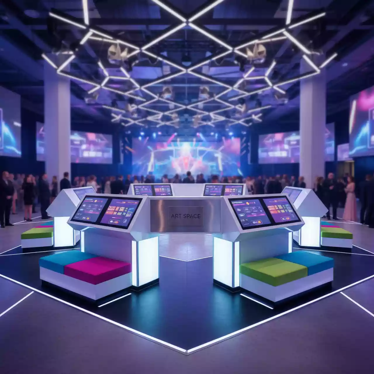 Аренда Интерактив "Битва умов" в Pullman Sochi Centre — ART SPACE