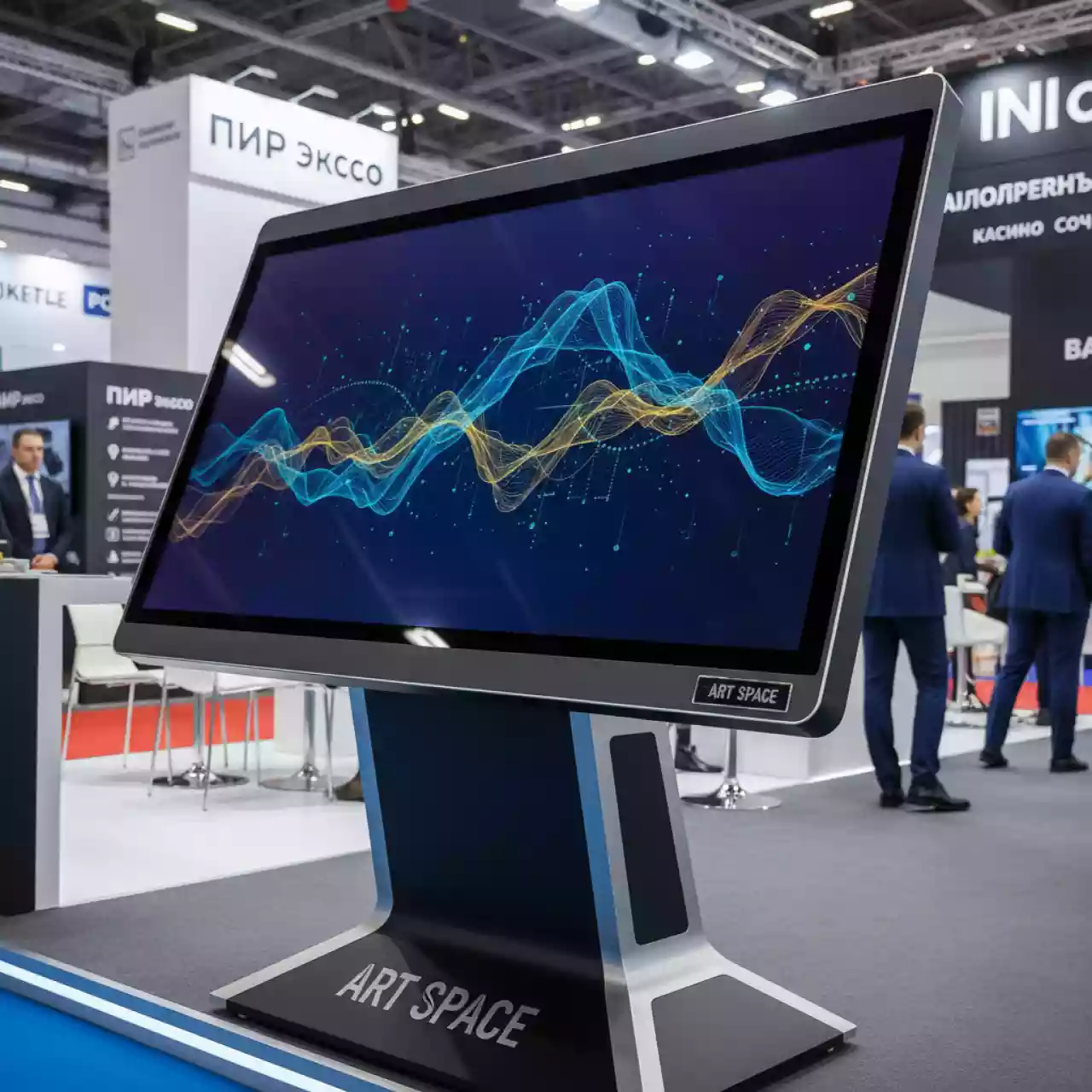 Аренда Интерактивная панель AxeTech Air Premium 4.0 110 дюймов в казино «Сочи» — ART SPACE