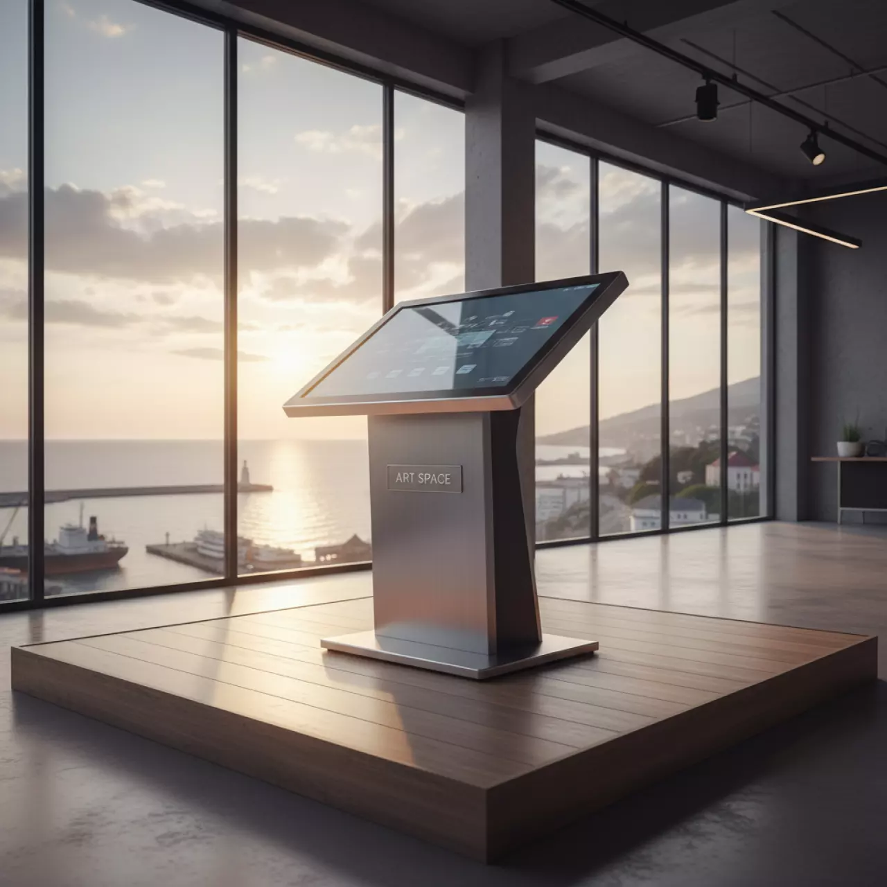 Аренда Интерактивная трибуна AUVINT Maximum на территории Морпорта Сочи — ART SPACE