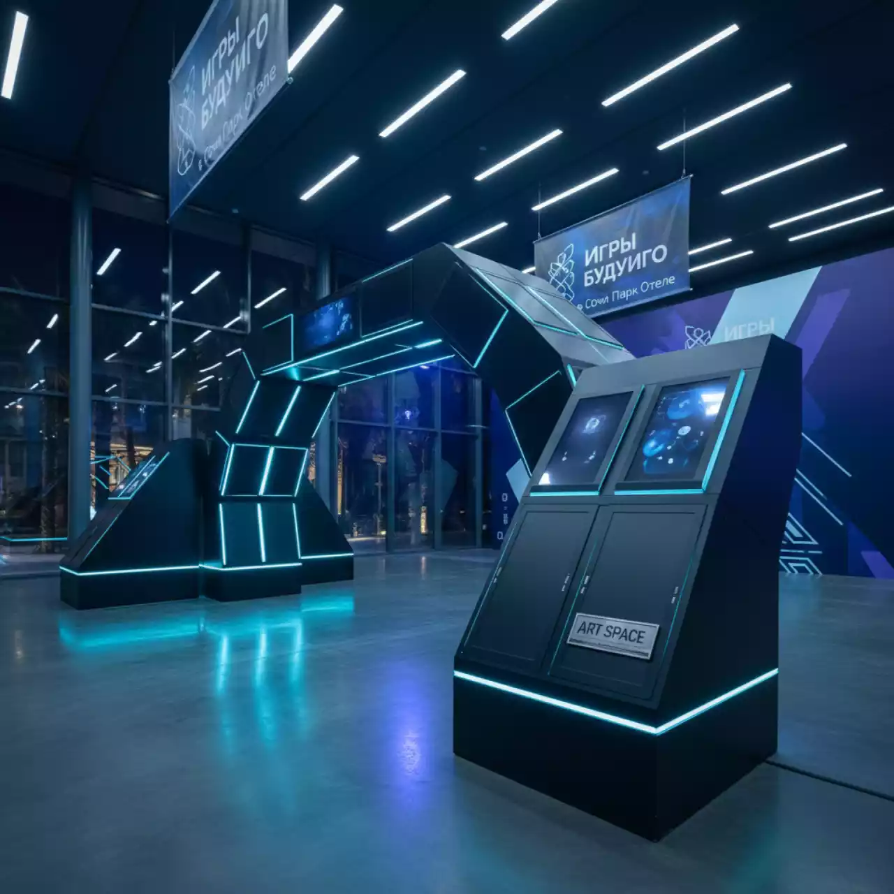 Аренда Интерактивная трибуна AUVINT TI 24P в Сочи Парк Отеле — ART SPACE