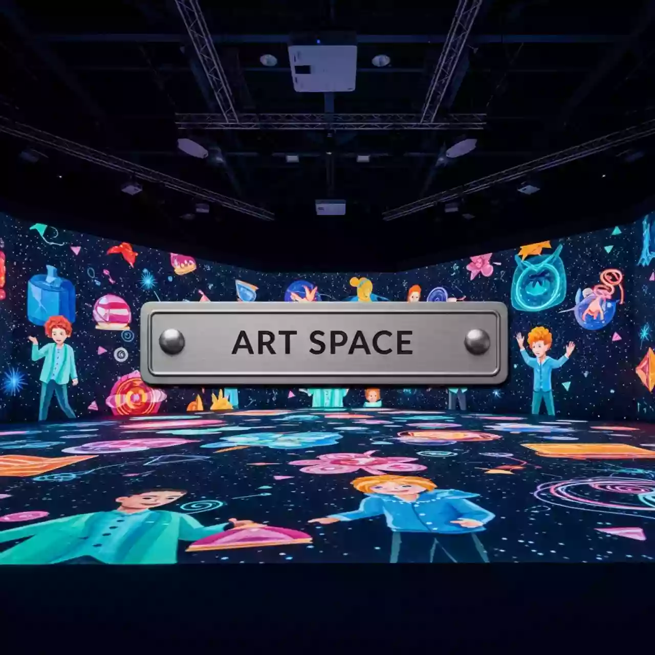 Аренда Интерактивный комплекс Olodim Ожившие рисунки Лайт в ледовой арене «Шайба» — ART SPACE