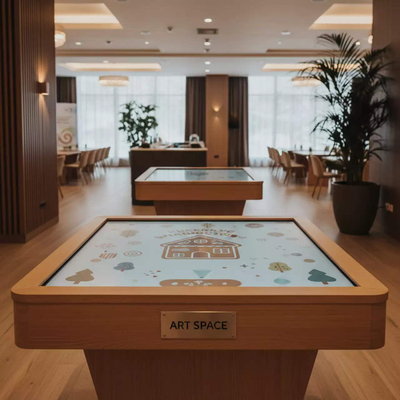 Аренда Интерактивный стол психолога дефектолога Гармония prof edu серия Кисельковое царство в Sochi Marriott Krasnaya Polyana — ART SPACE