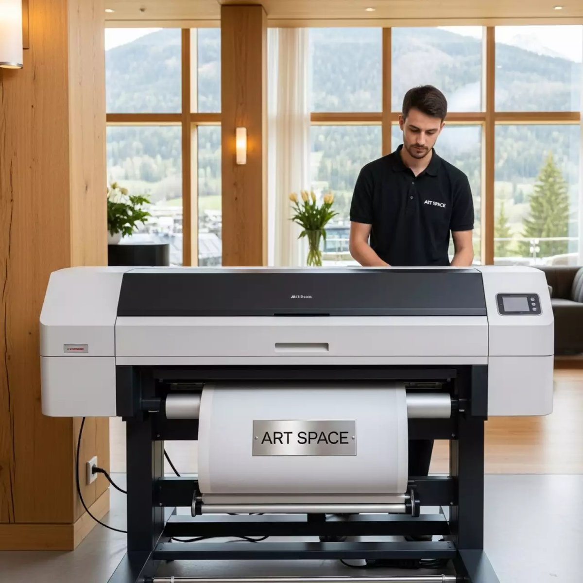 Аренда Инженерная система МФУ Epson SureColor SC T5200D MFP в Mövenpick Hotel — ART SPACE