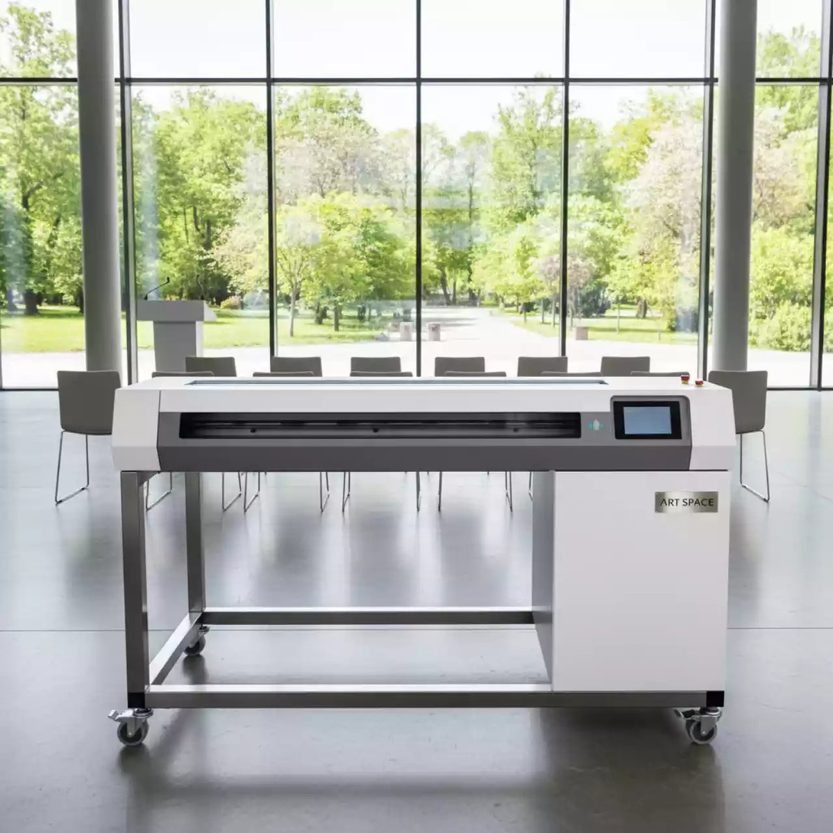 Аренда Инженерный рулонный принтер Han Bond H9 190 с функцией резки в парке «Ривьера» — ART SPACE