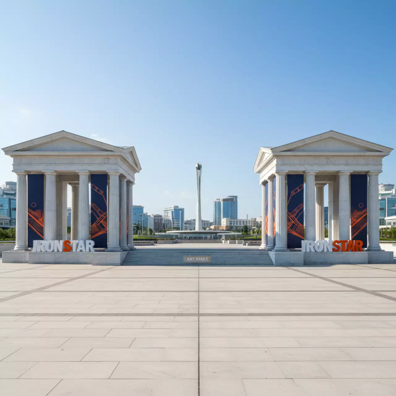 Аренда Изготовление декораций на Медальной площади — ART SPACE