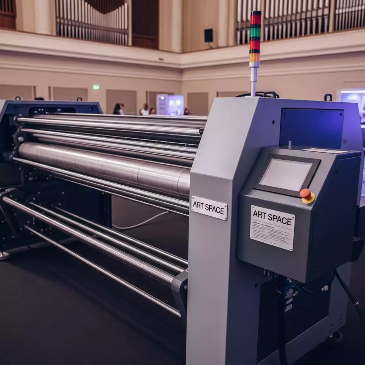 Аренда Каландровый термопресс TitanJet RTX5LM 2500TAU OTG3 2500 в Зале органной и камерной музыки — ART SPACE