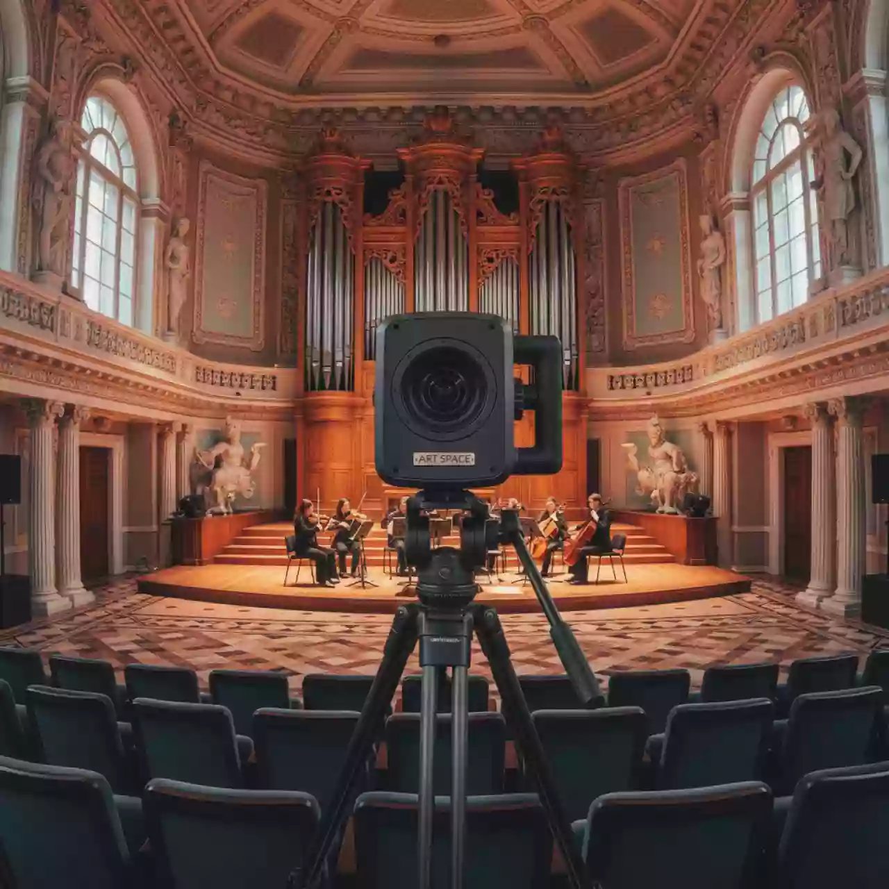 Аренда Камера PTZ Telycam Vision 4KN 20X TLC 700 IP 20 4K NDI AB в Зале органной и камерной музыки — ART SPACE