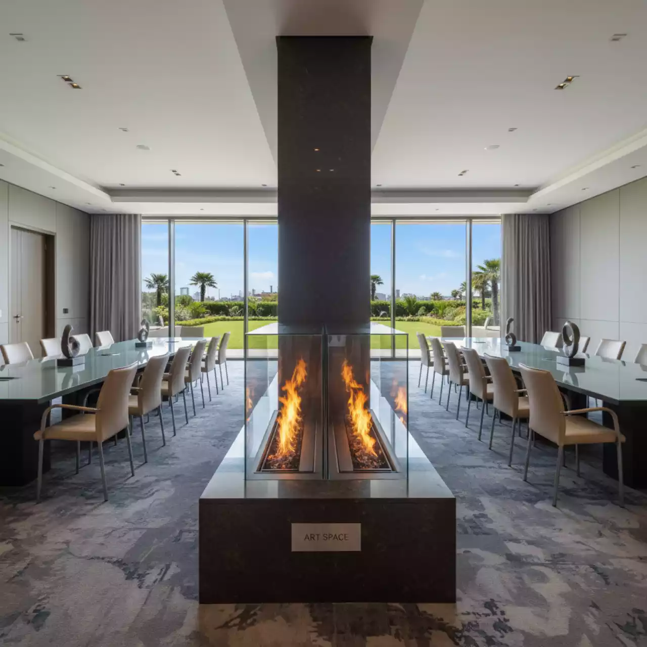 Аренда Камин сквозной ZeFire Standart 1100 в Radisson Collection Paradise — ART SPACE