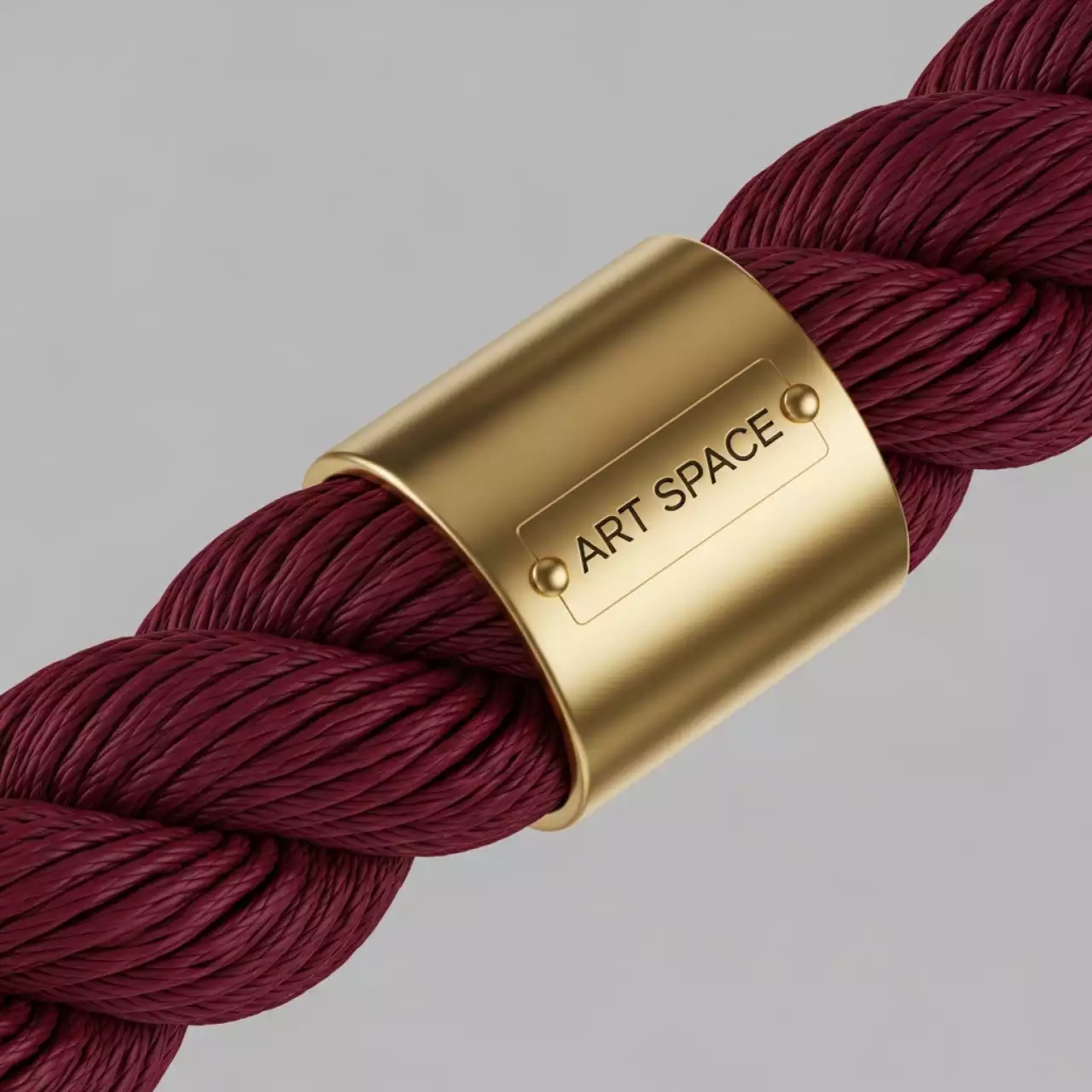 Аренда Канат бордовый с круглой латунной оконцовкой в Sochi Marriott Krasnaya Polyana — ART SPACE