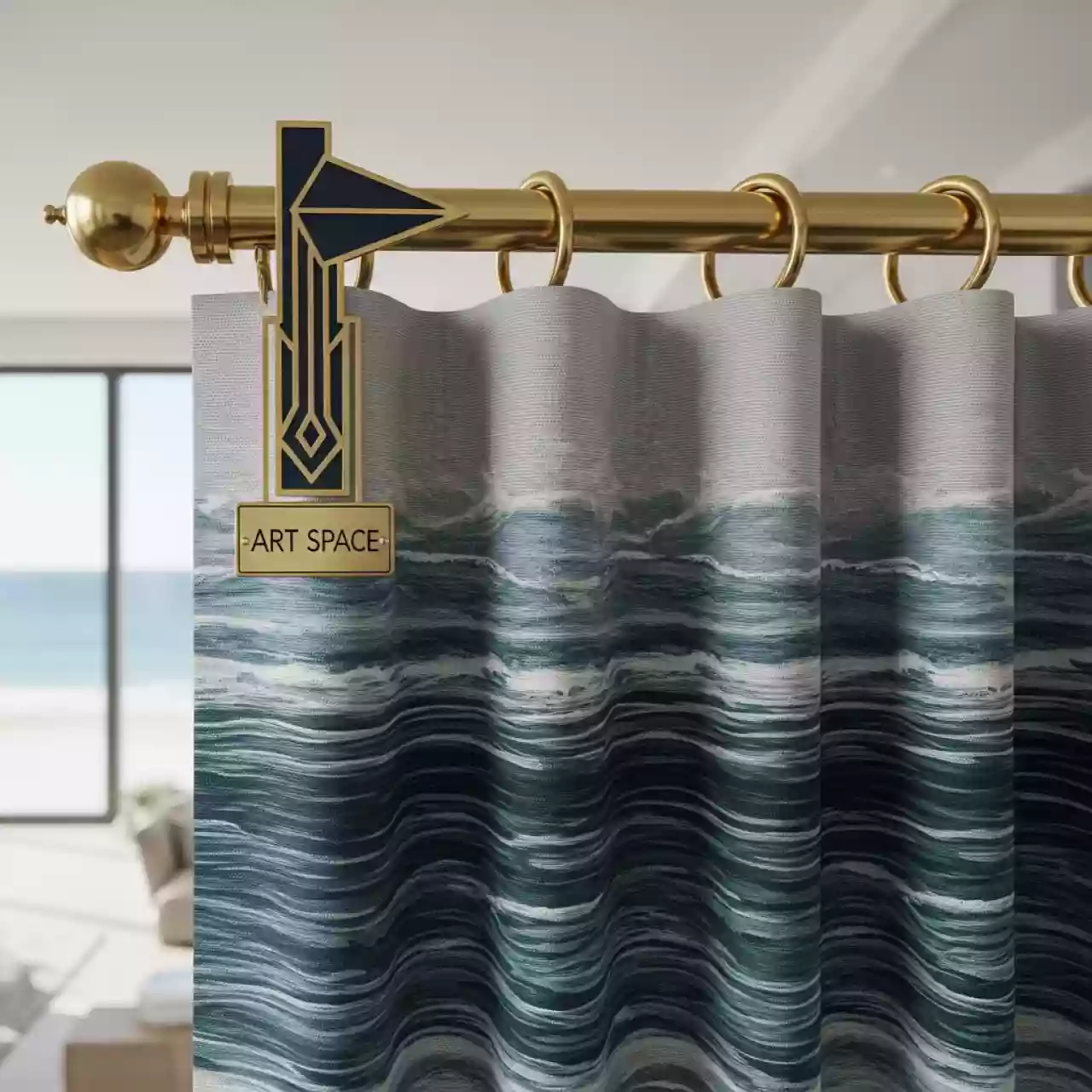 Аренда Карниз с ширмой Ocean в пляжном комплексе VinoGrad — ART SPACE