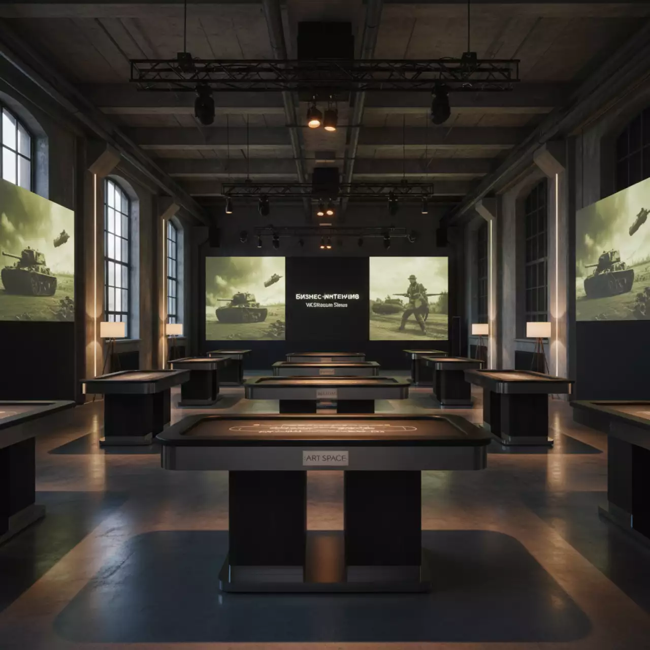 Аренда Казино интеллектуальное военные фильмы в VK Stadium Sirius — ART SPACE