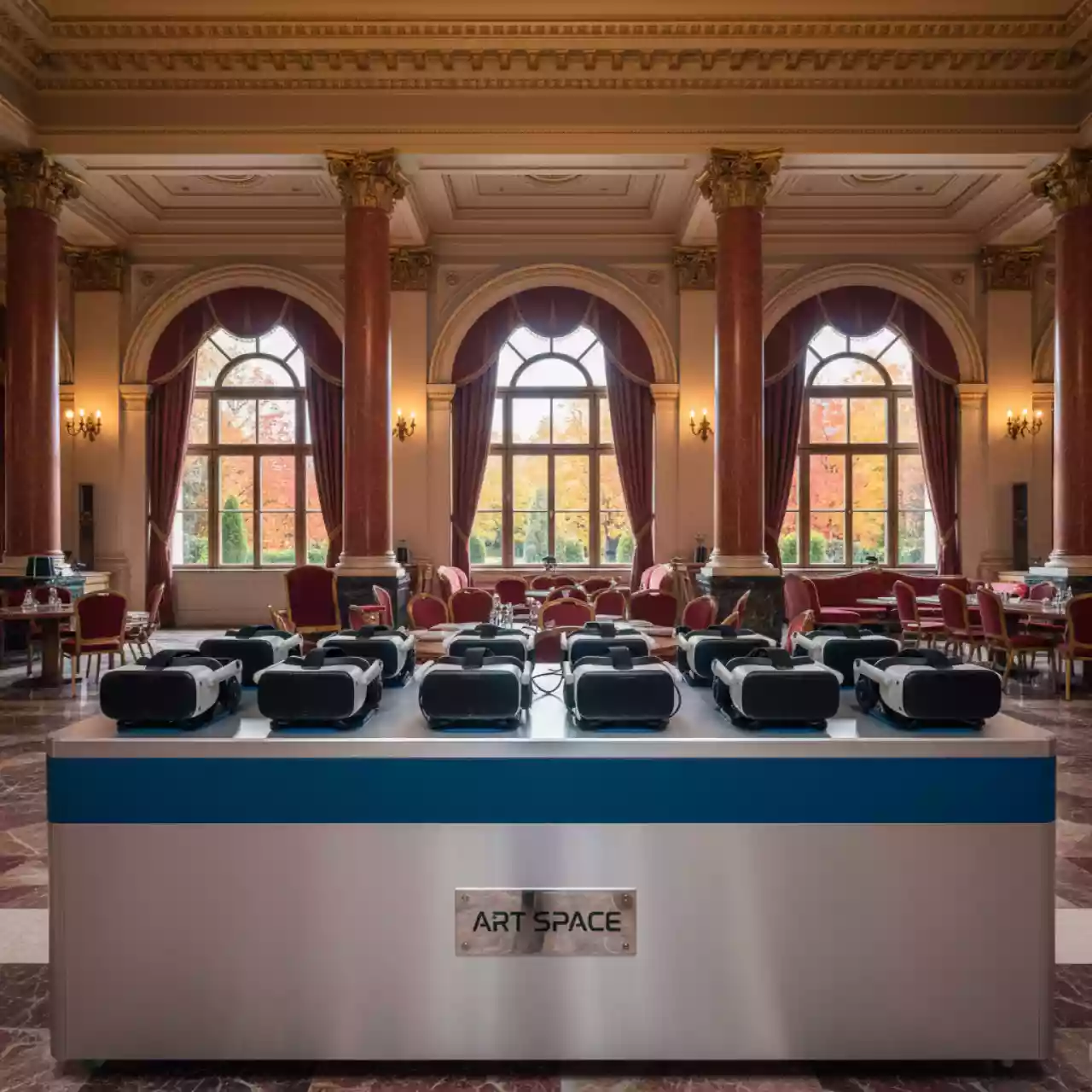 Аренда Класс VR мобильный EDUBLOCK Flow VR 16 в Swissôtel Resort Sochi Kamelia — ART SPACE