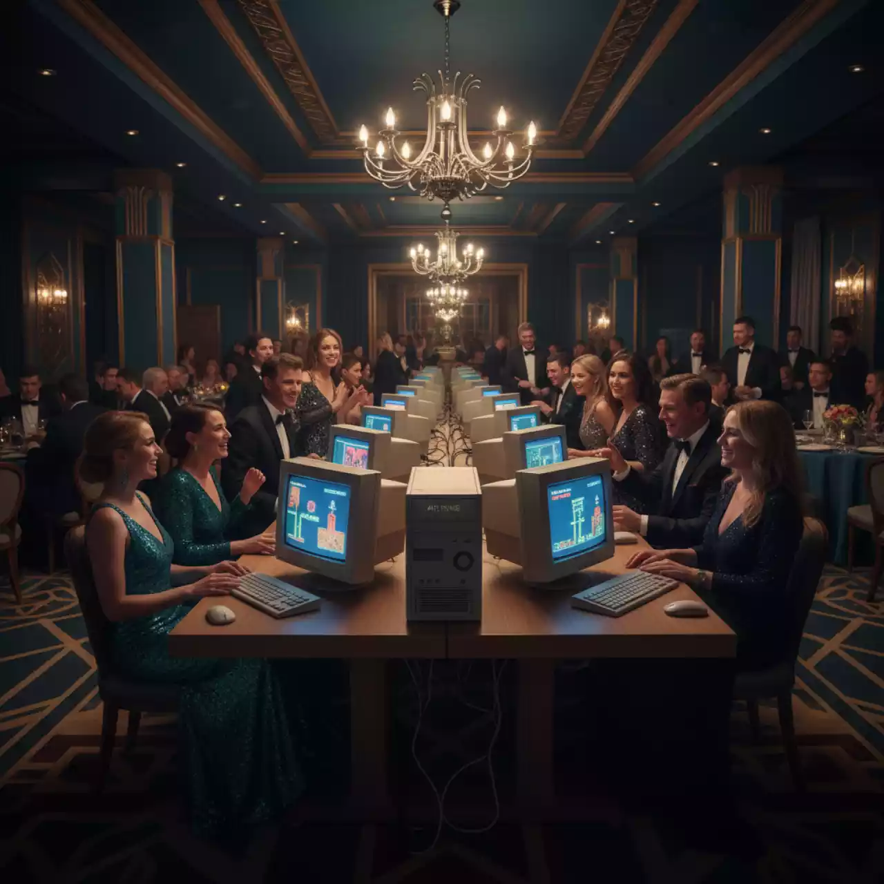 Аренда Клуб компьютерный 90 х в ресторане «Brunello» — ART SPACE