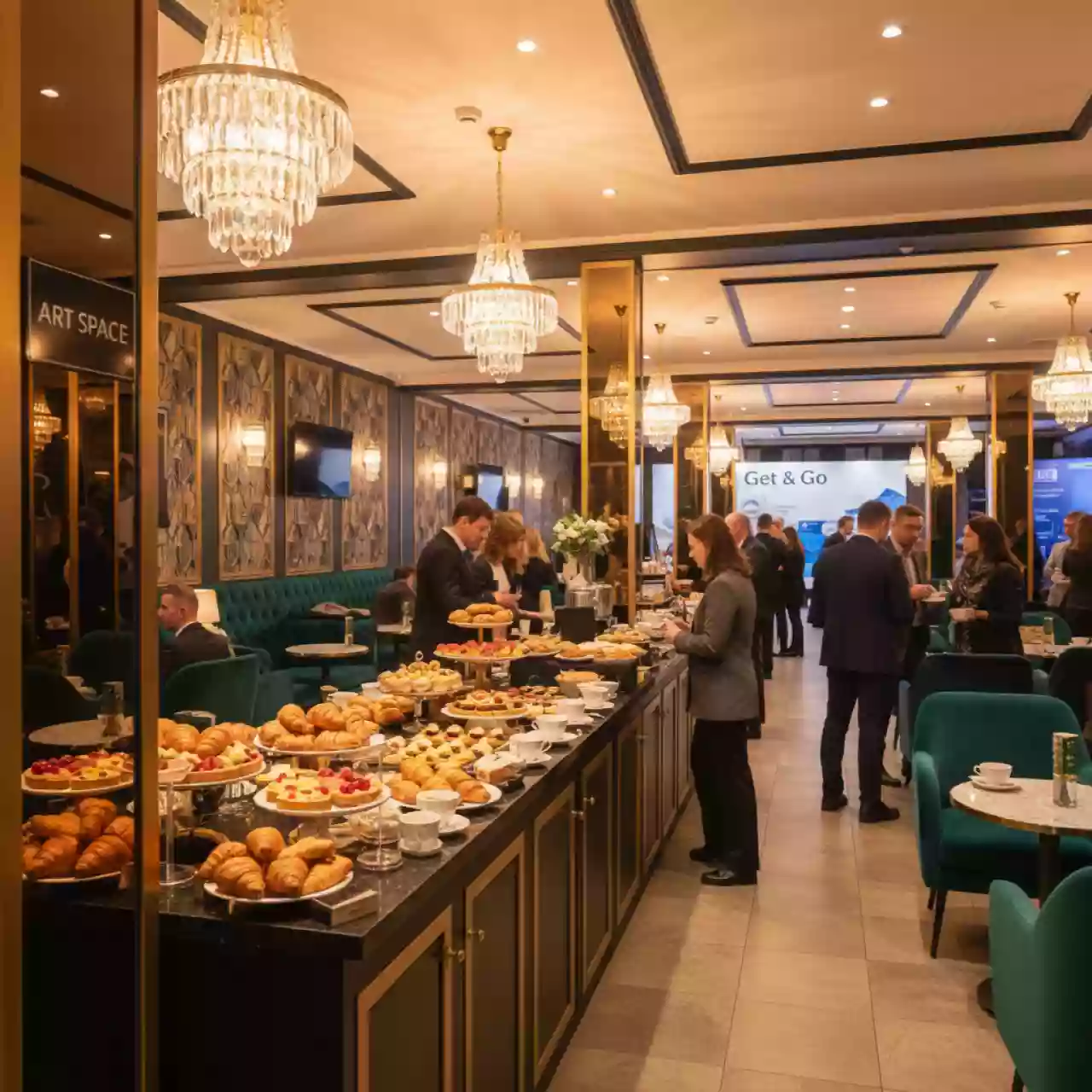 Аренда Кофейни Get & Go в банкетном зале «Дельфин» — ART SPACE
