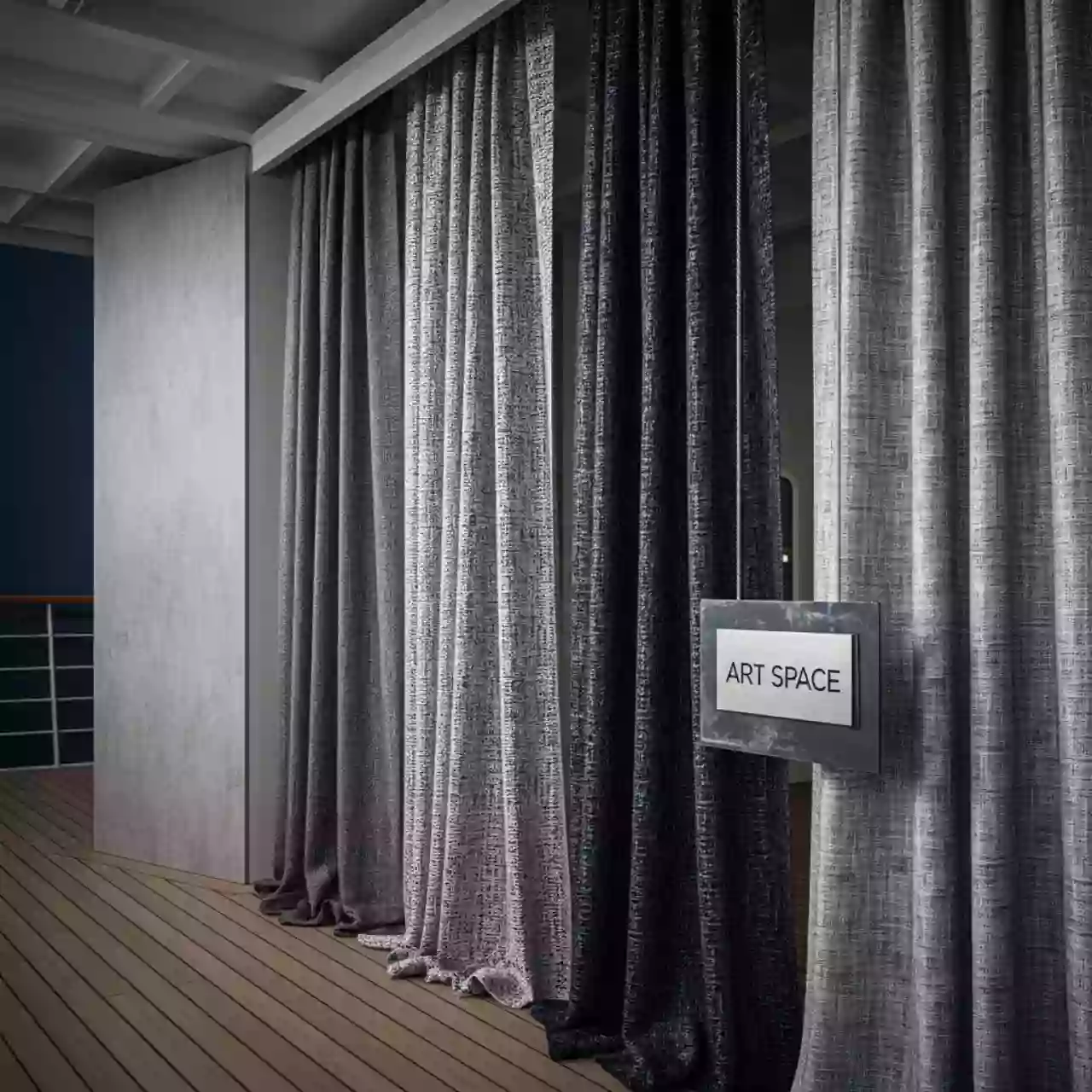 Аренда Коллекция ткани на теплоходе «Дагомыс» — ART SPACE