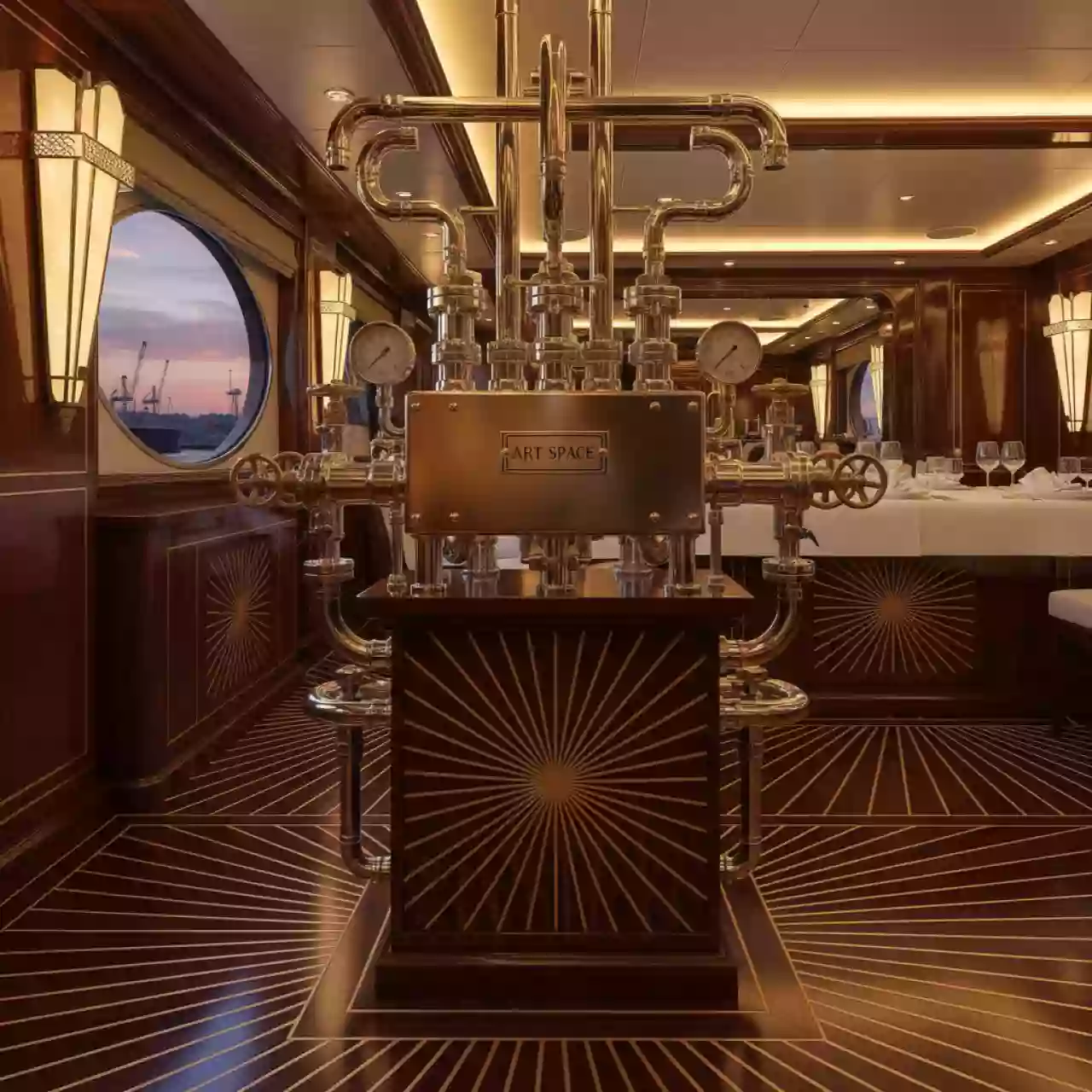 Аренда Коллекторы распределительные на VIP-яхте (Имеретинский порт) — ART SPACE