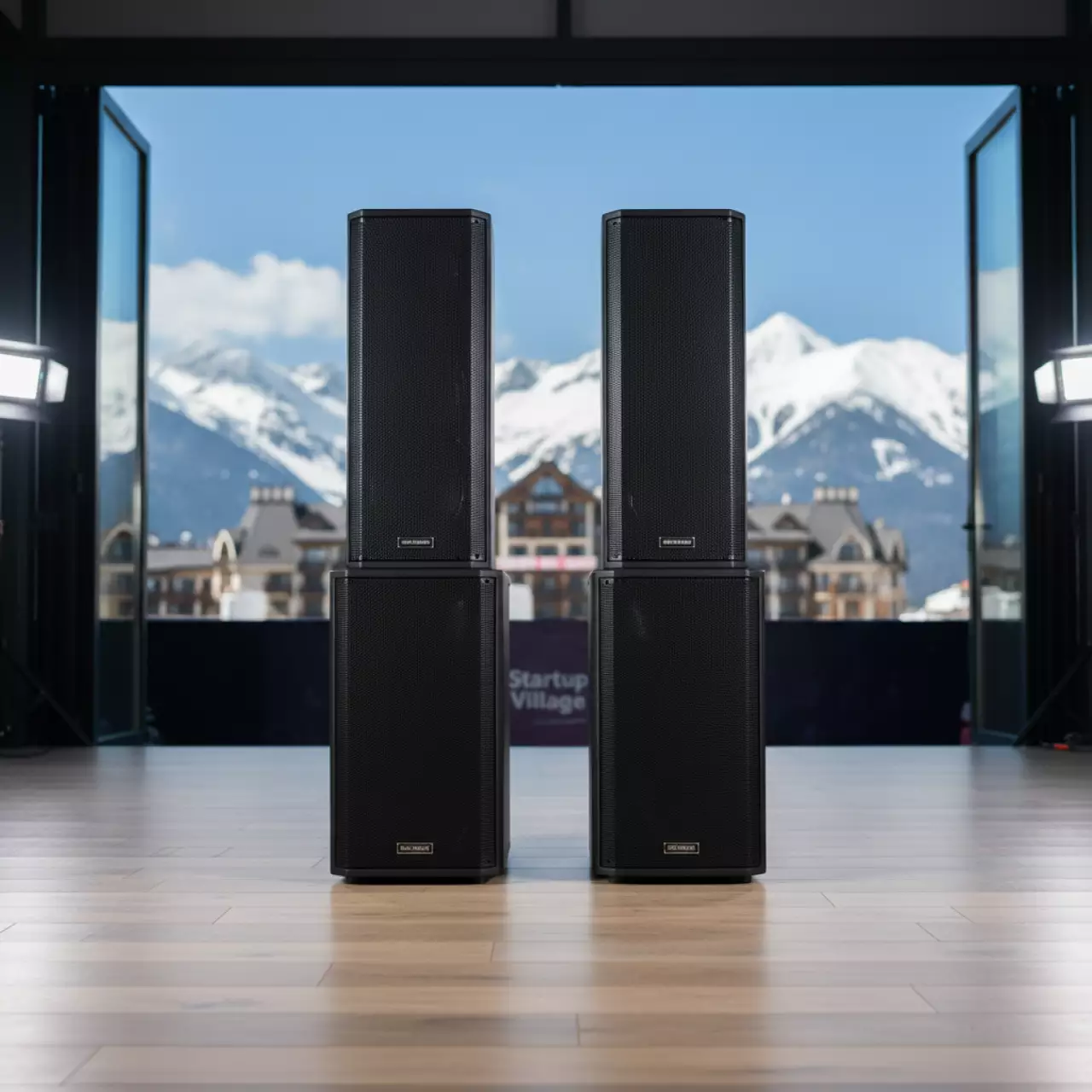 Аренда Колонки Turbosound IP 3000 в Rixos Krasnaya Polyana — ART SPACE