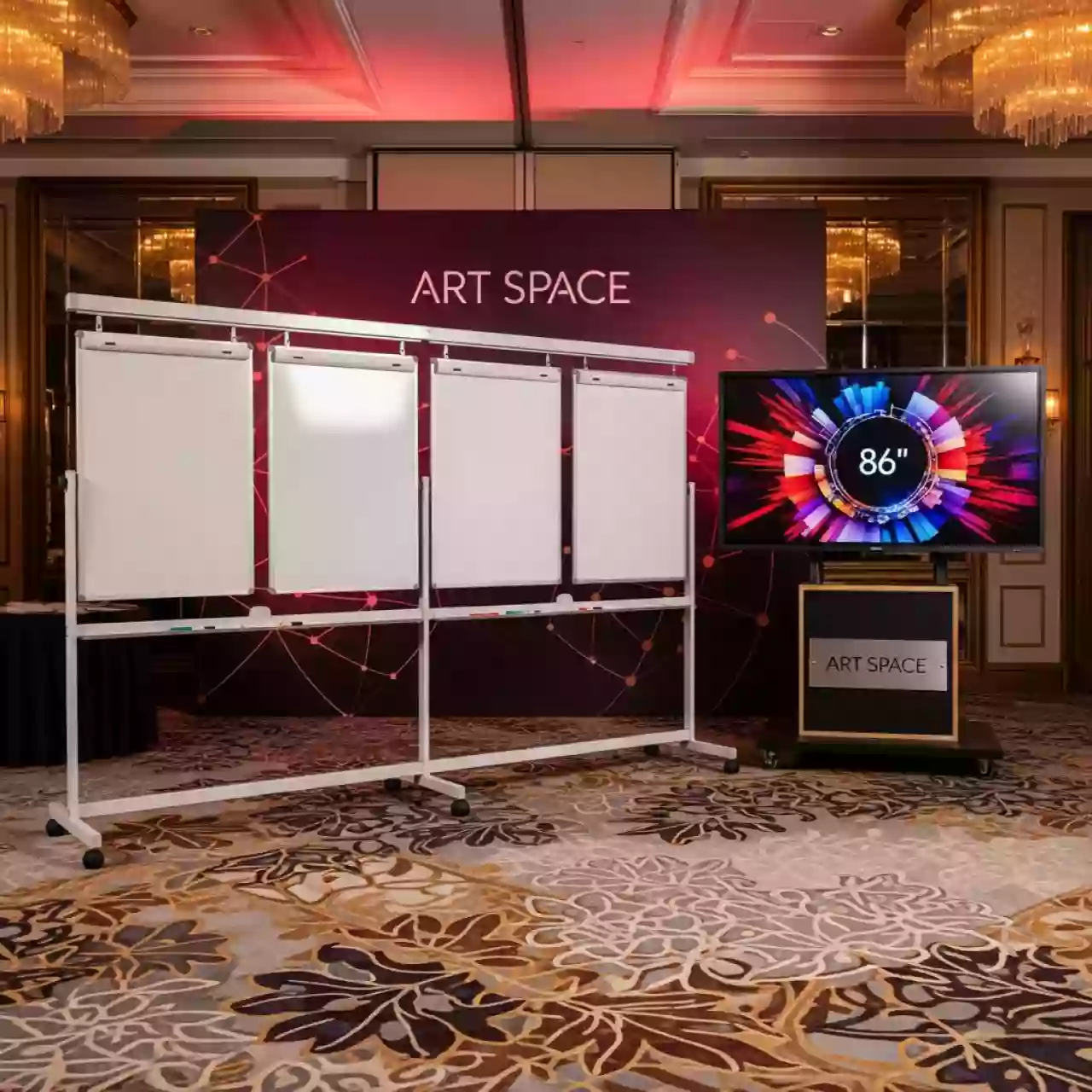 Аренда Комбинированной рельсовой системы Skilo в отеле «Богатырь» — ART SPACE