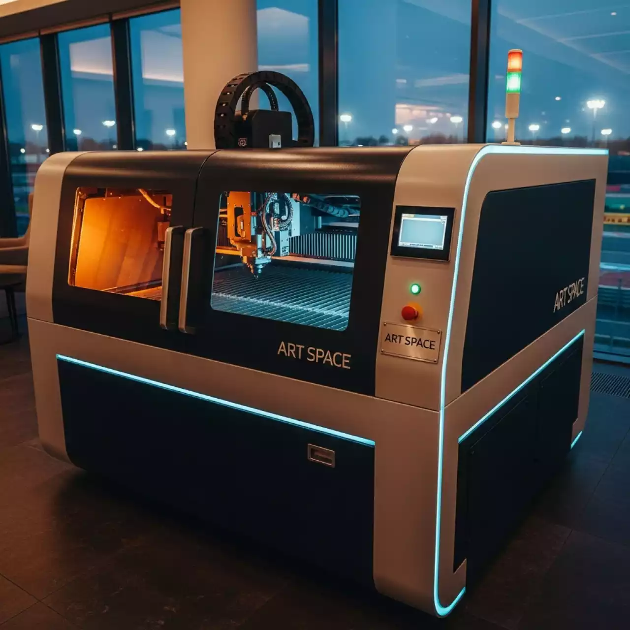 Аренда Комбинированный лазерный станок по металлу Raycus в Imeretinskiy Hotel — ART SPACE