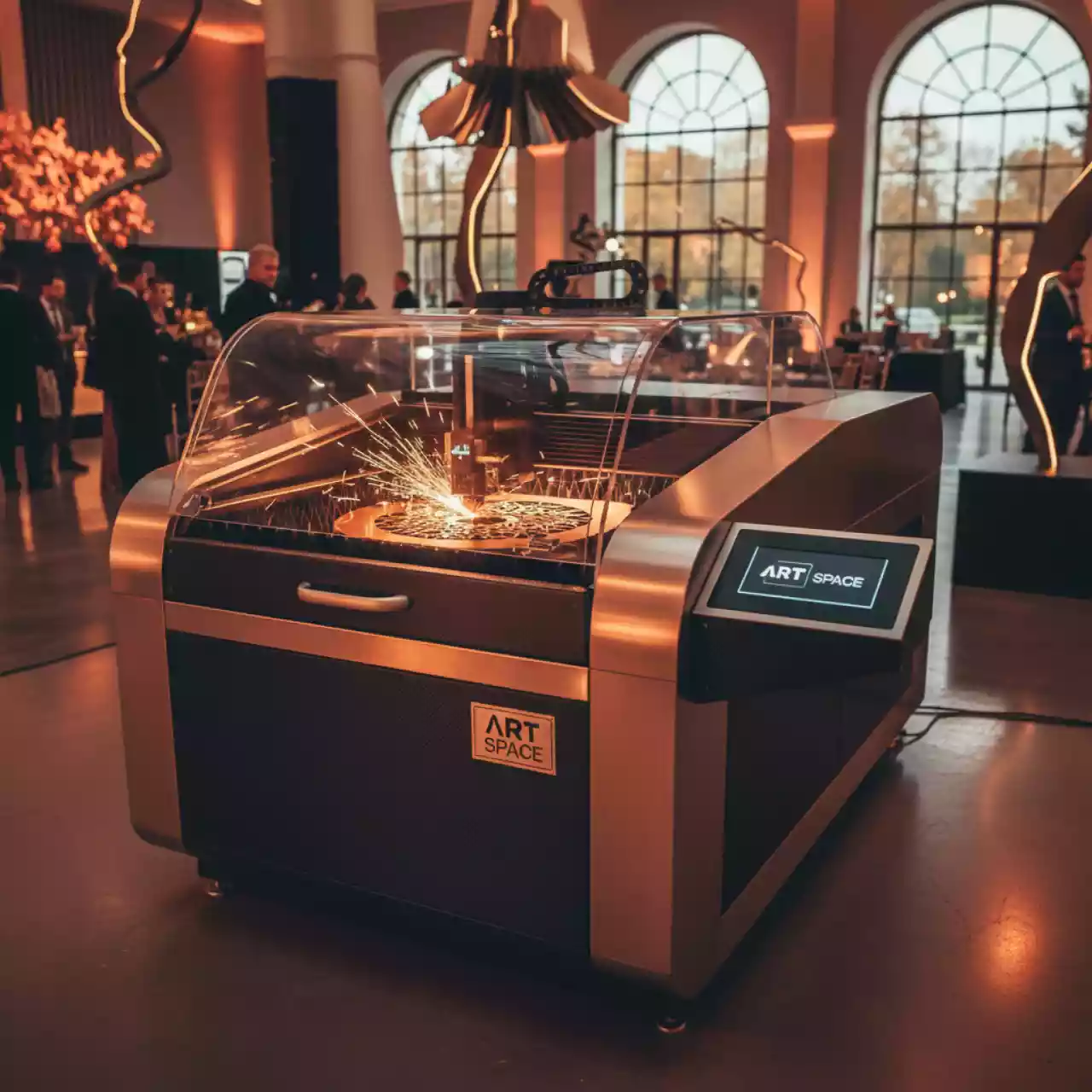 Аренда Комбинированный станок для лазерной резки металла Linzlaser LL3015SC 3000 Вт в санатории «Металлург» — ART SPACE