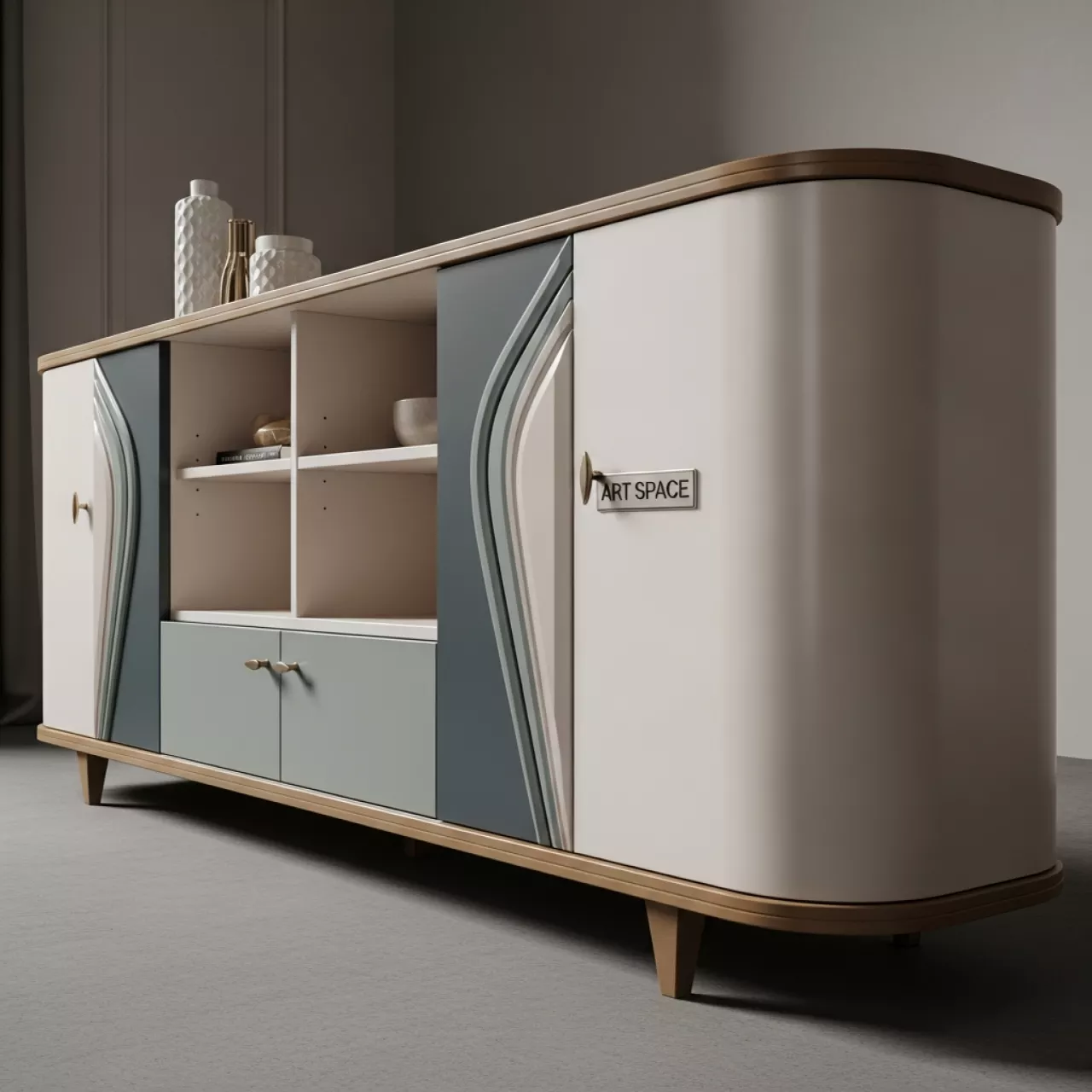 Аренда Комод с перегородкой Buddy Hub Sideboard в конгресс-холле отеля Жемчужина — ART SPACE