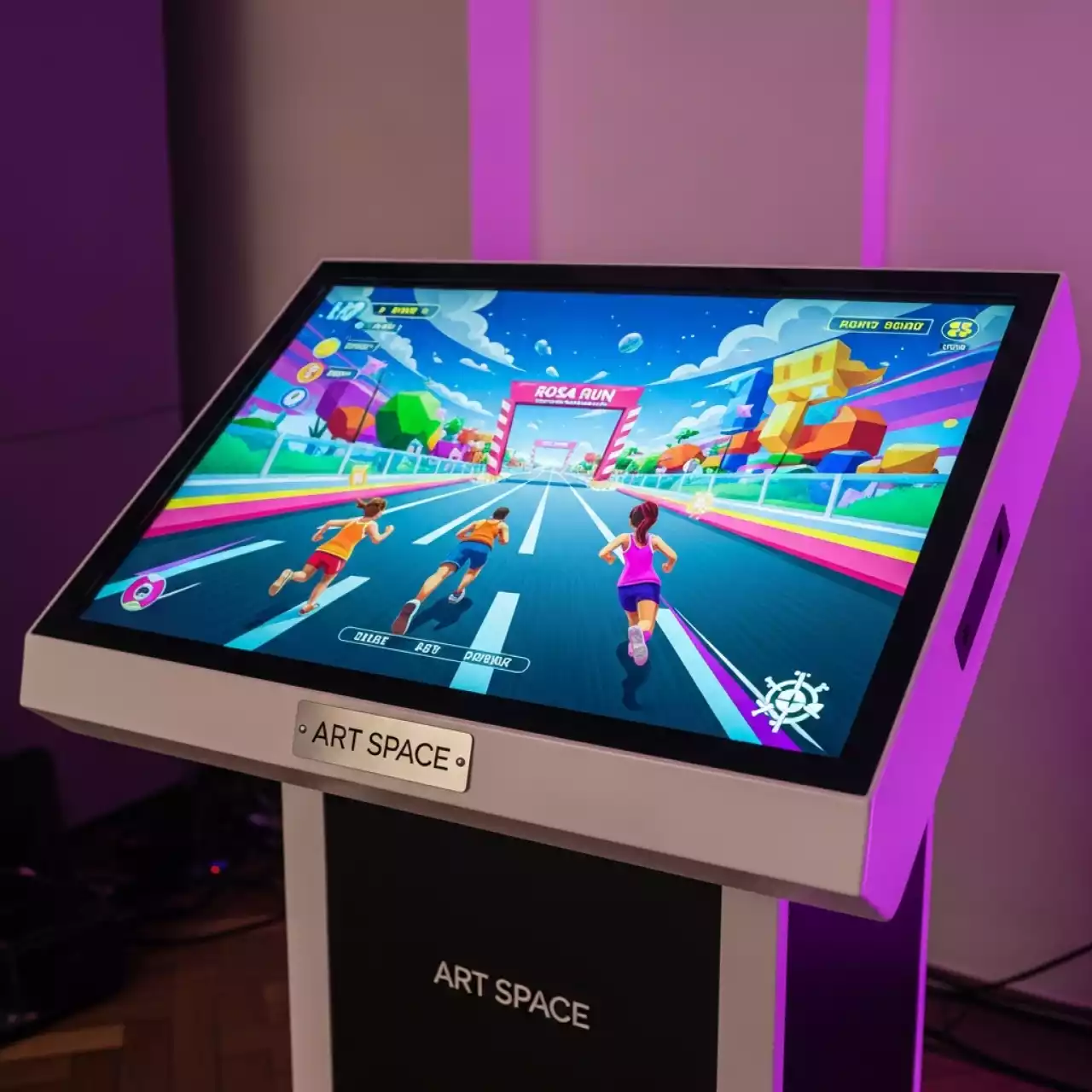 Аренда Комплекс интерактивный физкультурный InterTouch Веселый забег с интерактивной панелью 65 в ресторане «Sanremo» — ART SPACE