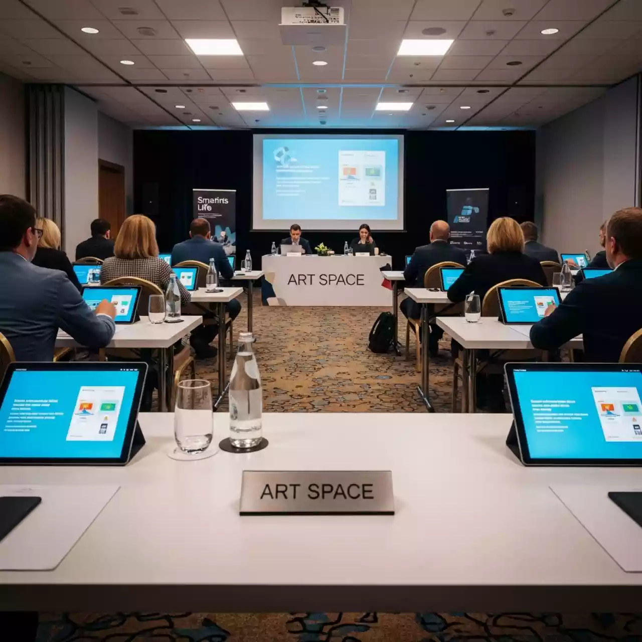 Аренда Комплекс образовательный с 30 планшетами Smart Life в Маринс Парк Отеле — ART SPACE