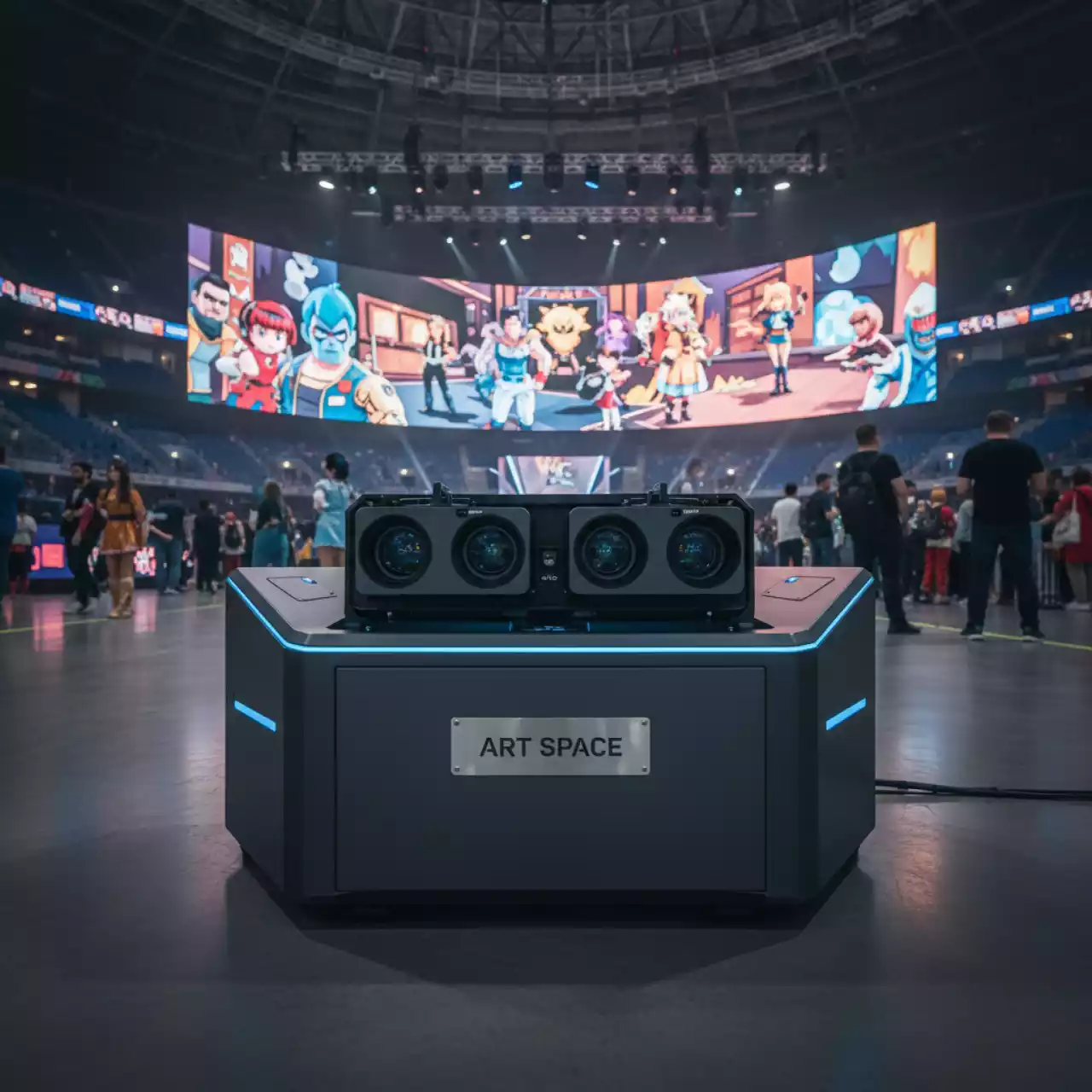 Аренда Комплекс проекционный для анимации "Творческая студия" в VK Stadium Sirius — ART SPACE