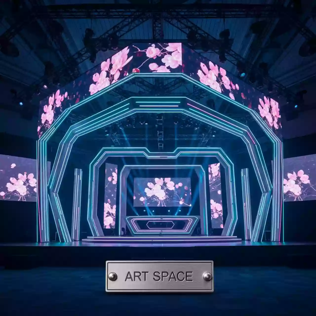 Аренда Комплекс сценический 10х8х7 м в Radisson Blu Resort & Congress Centre — ART SPACE