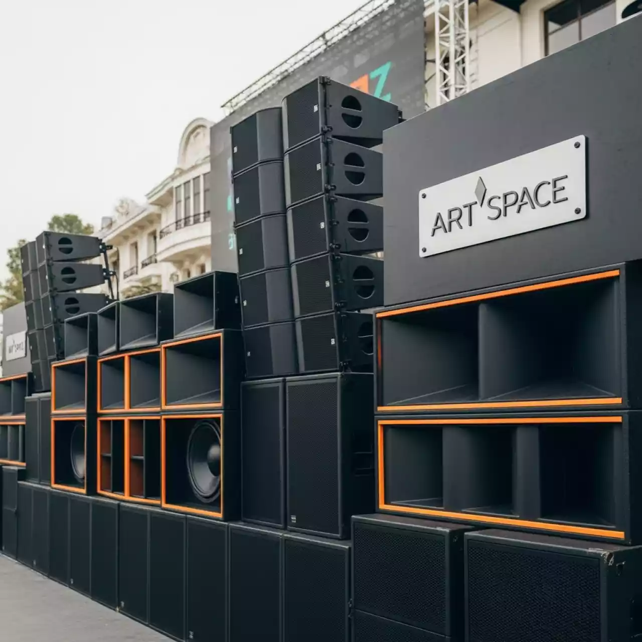 Аренда Комплекс звуковой 50 кВт RMS в санатории «Заполярье» — ART SPACE