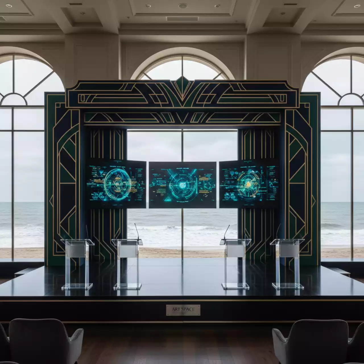 Аренда Комплексы сценические 8 в пляжном клубе Del Mar — ART SPACE