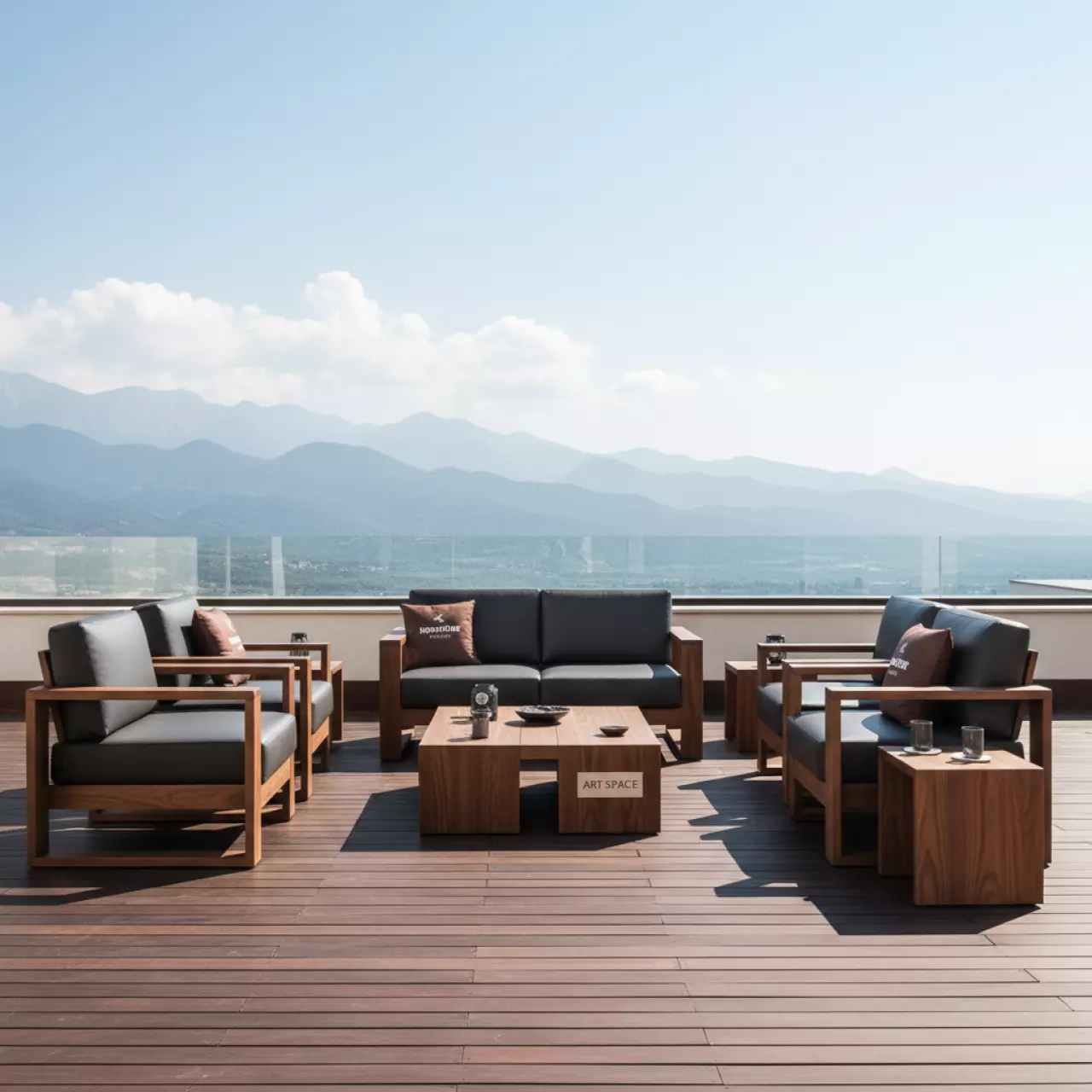 Аренда Комплект 7 LC6T коричневый 208 300 в Novotel Resort — ART SPACE