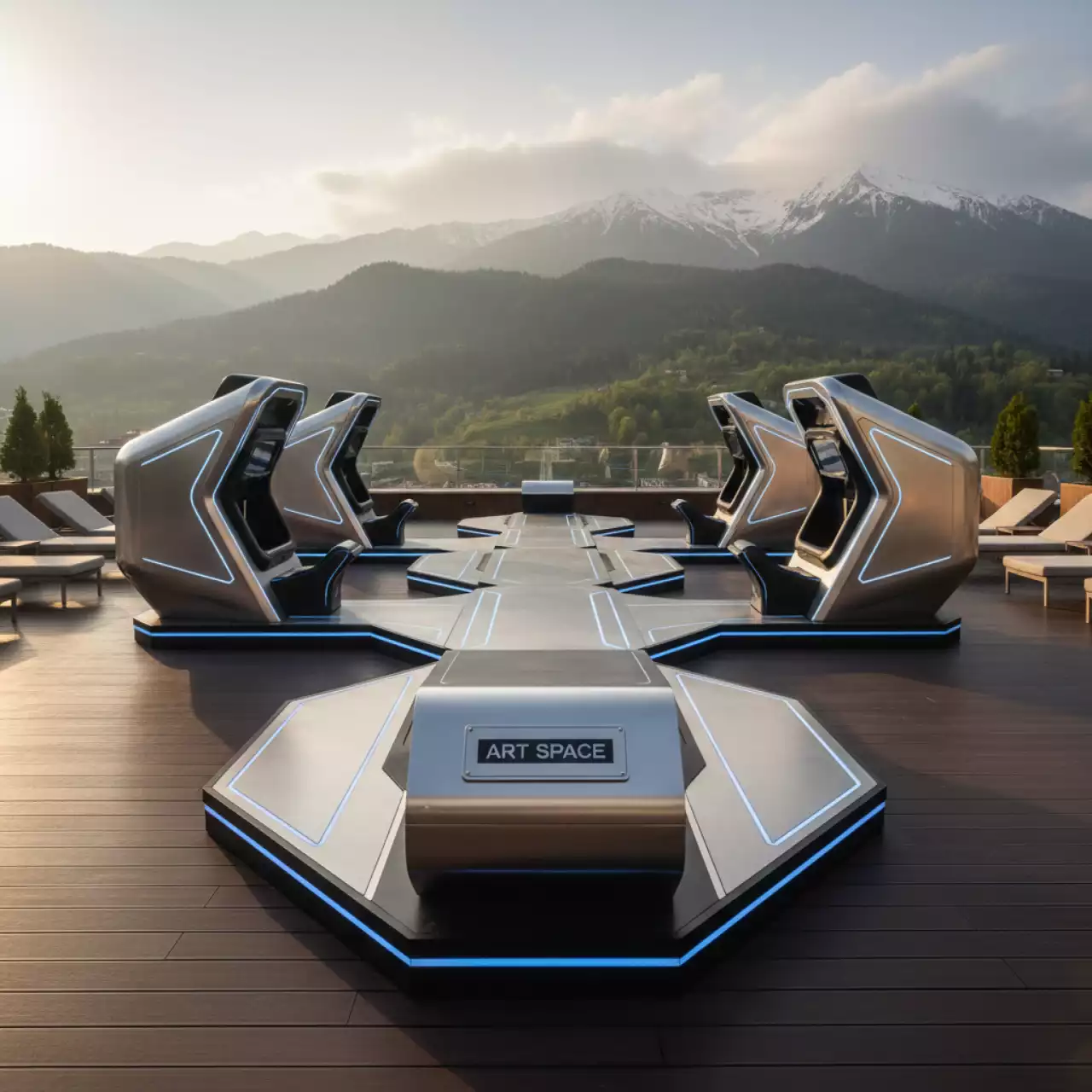 Аренда Комплект игровой "Организация игр на открытых площадках" в Sochi Marriott Krasnaya Polyana — ART SPACE