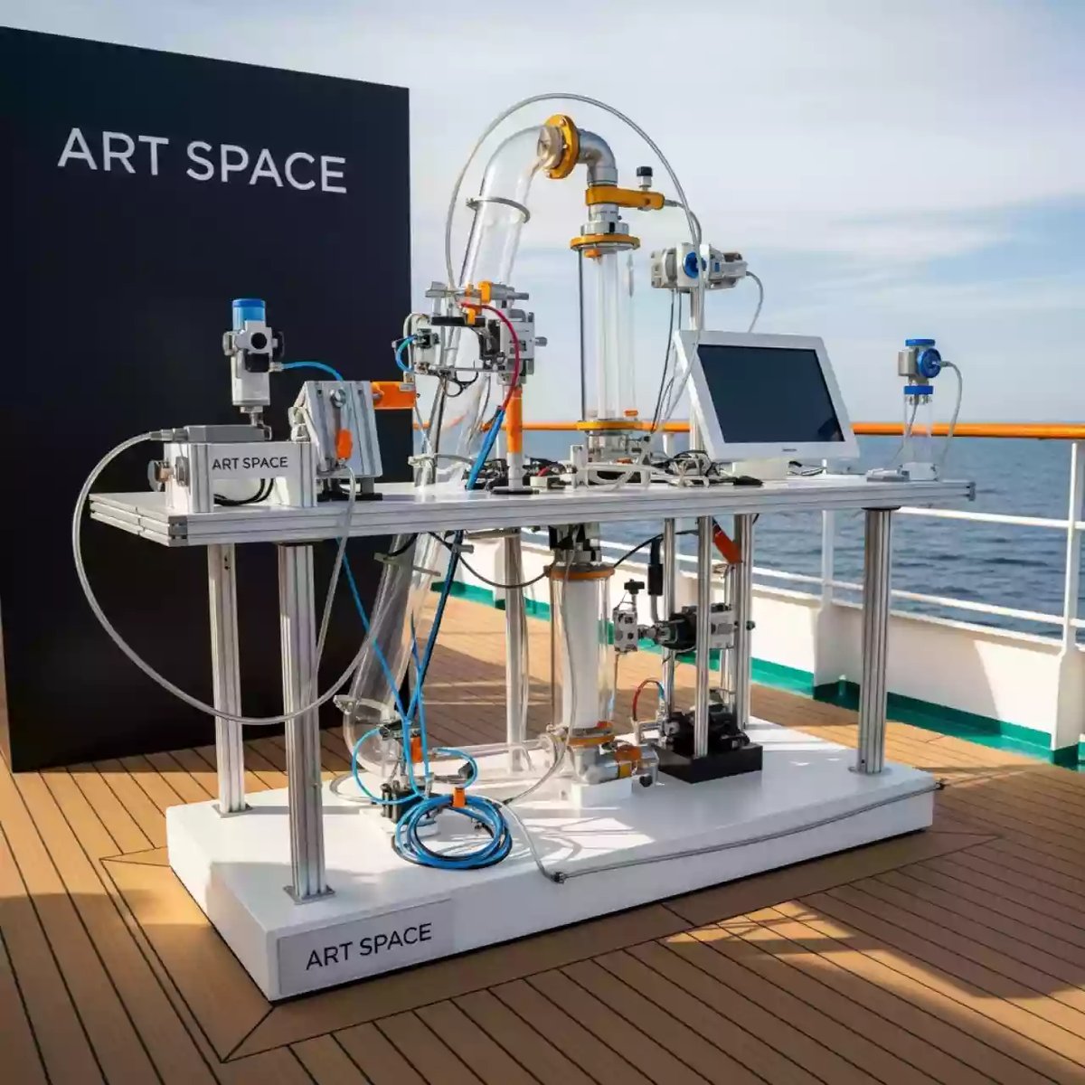 Аренда Комплект LEGO по пневматике на теплоходе «Дагомыс» — ART SPACE