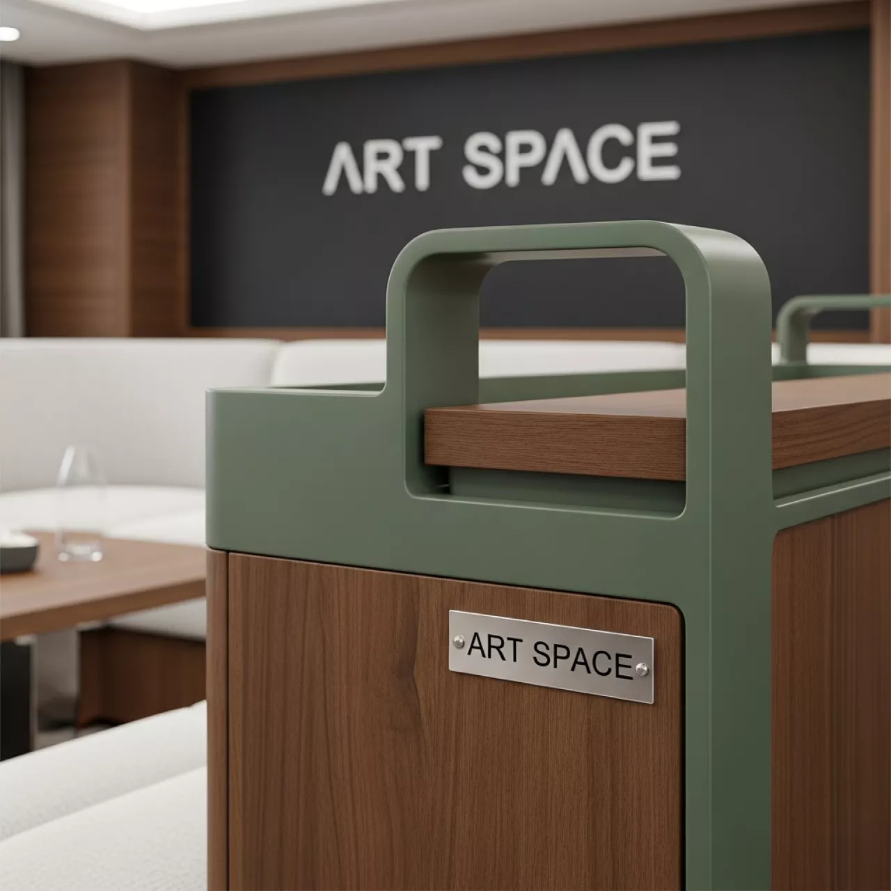 Аренда Комплект M790 2 Green Glade алюминиевый коричневый на VIP-яхте (Имеретинский порт) — ART SPACE