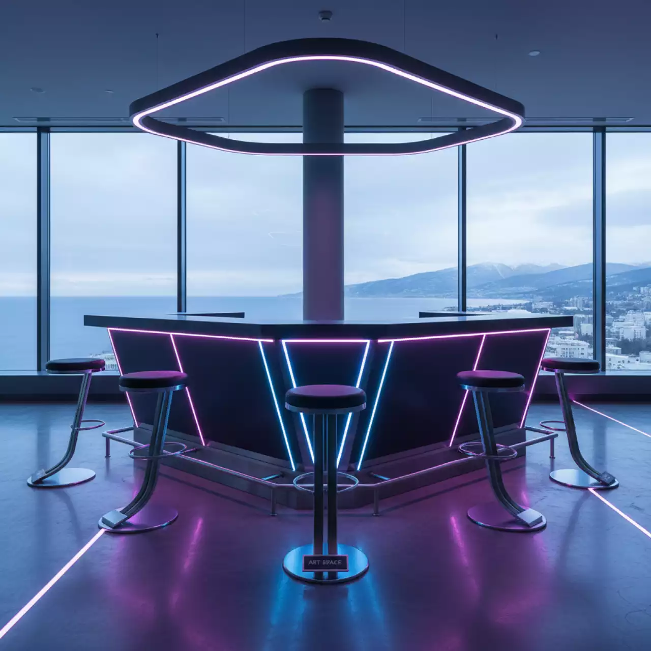 Аренда Комплект мебели барной Apoyo на 4 персоны в Гранд Отель Сочи — ART SPACE