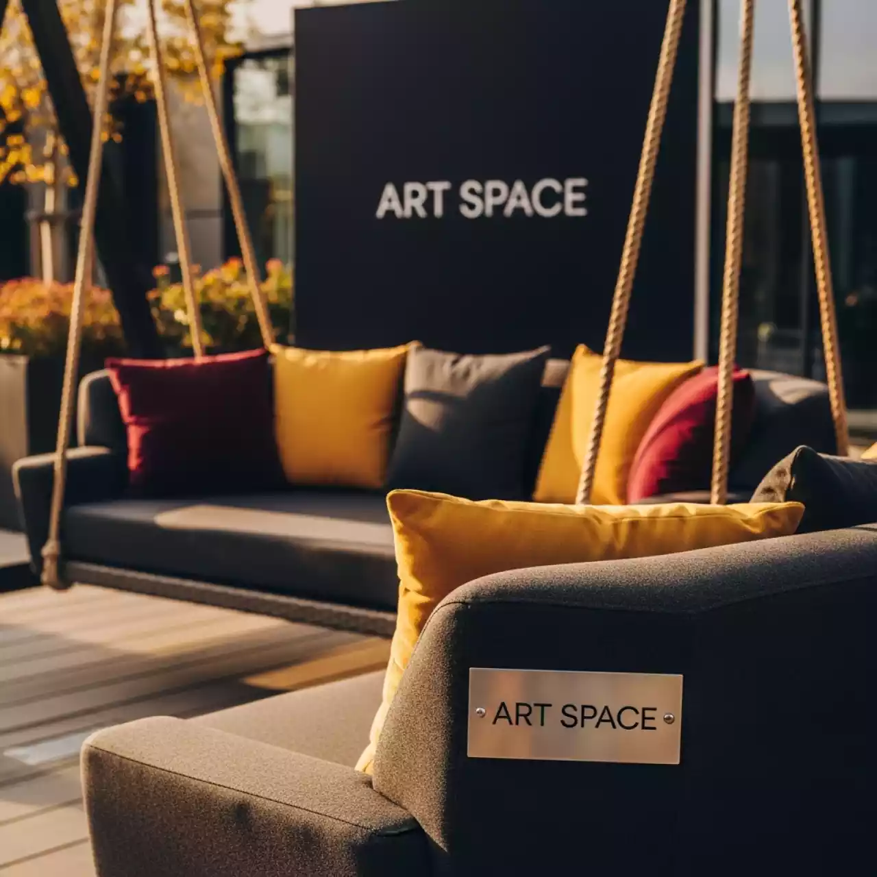 Аренда Комплект подушек для качелей Swing set 180 в Panorama by Mercure — ART SPACE