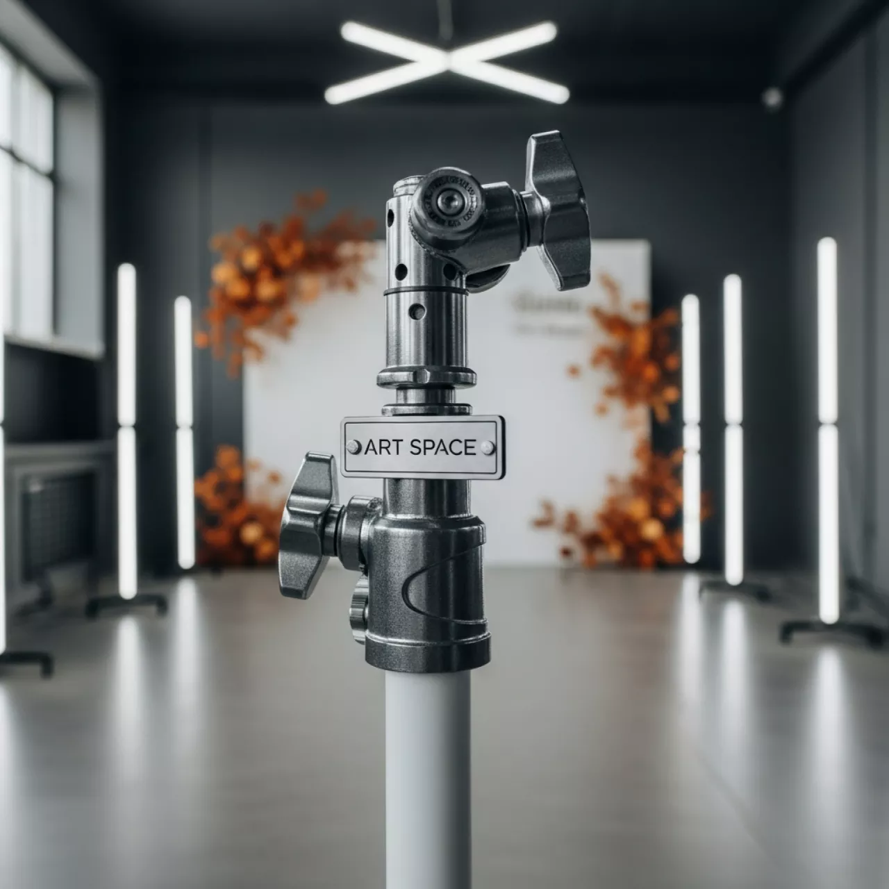 Аренда Комплект стоек металл 1,8 2,2 м белый в санатории «Черноморье» — ART SPACE