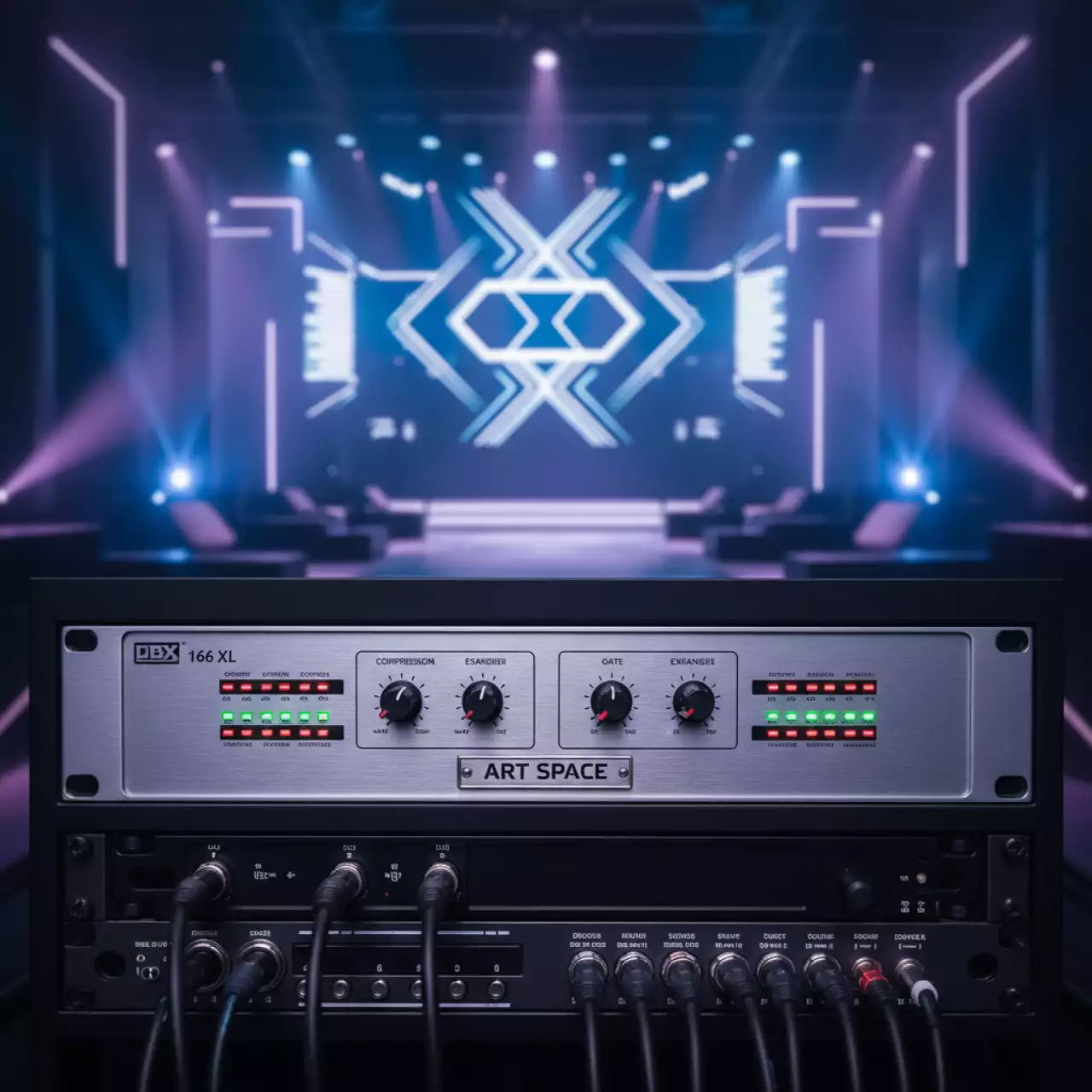 Аренда Компрессор лимитер экспандер гейт DBX 166 XL